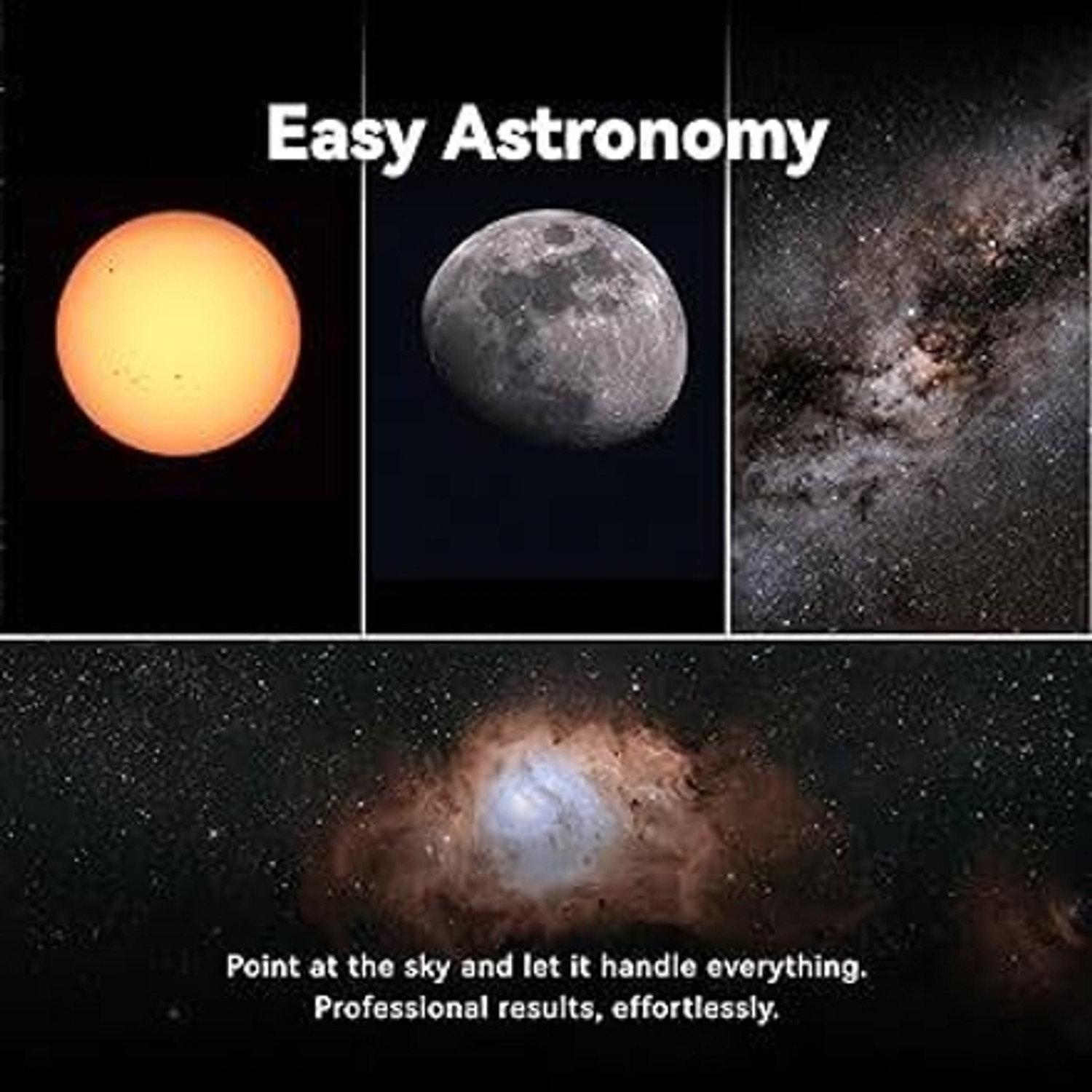 Image of DWARFLAB Dwarf Mini Smart Telescope Refracting Telescope