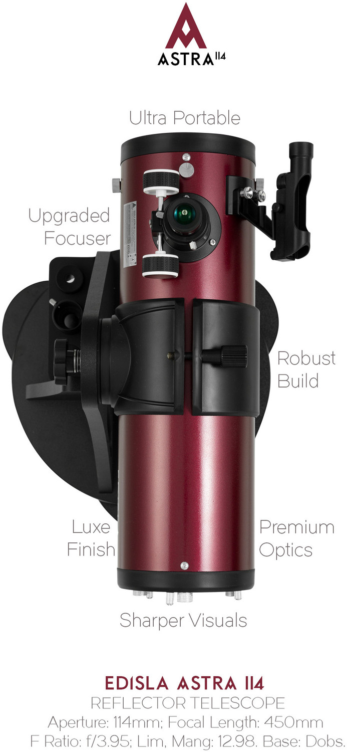 Image of EDISLA Astra 114 Reflecting Telescope