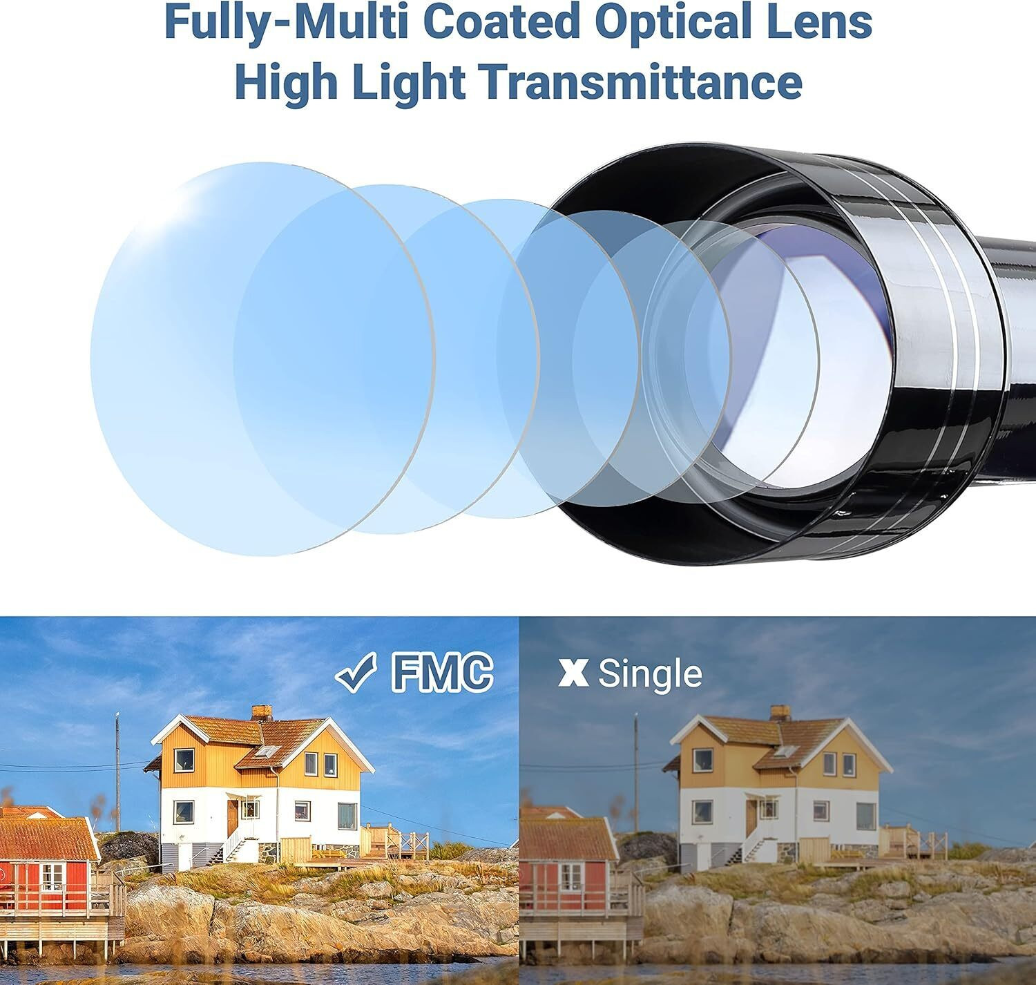 Image of SSEA Model 60700 Refracting Telescope