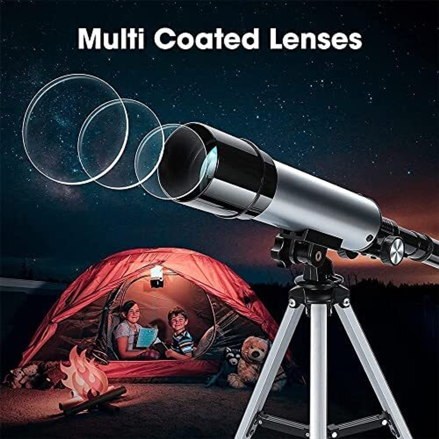 Image of zvonko Telescope Zoom 90X HD Focus Astronomical Refractor Portable Telescope Catadioptric Telescope