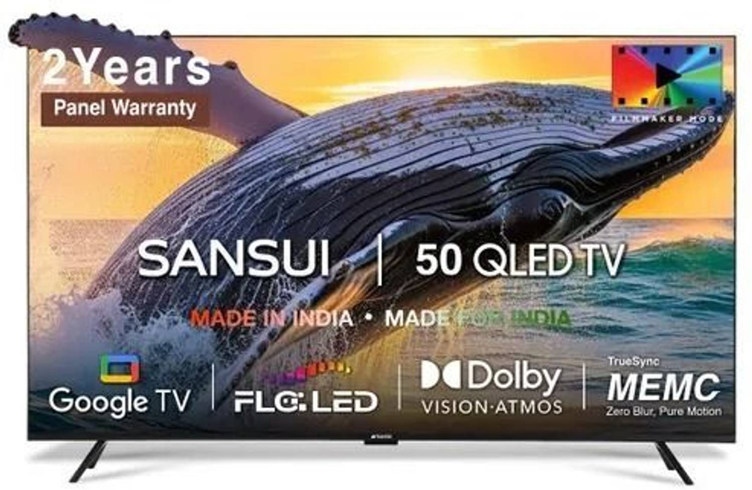 TV売ります Black 147cm Smart LED TV, IPS at best price in New Delhi | ID