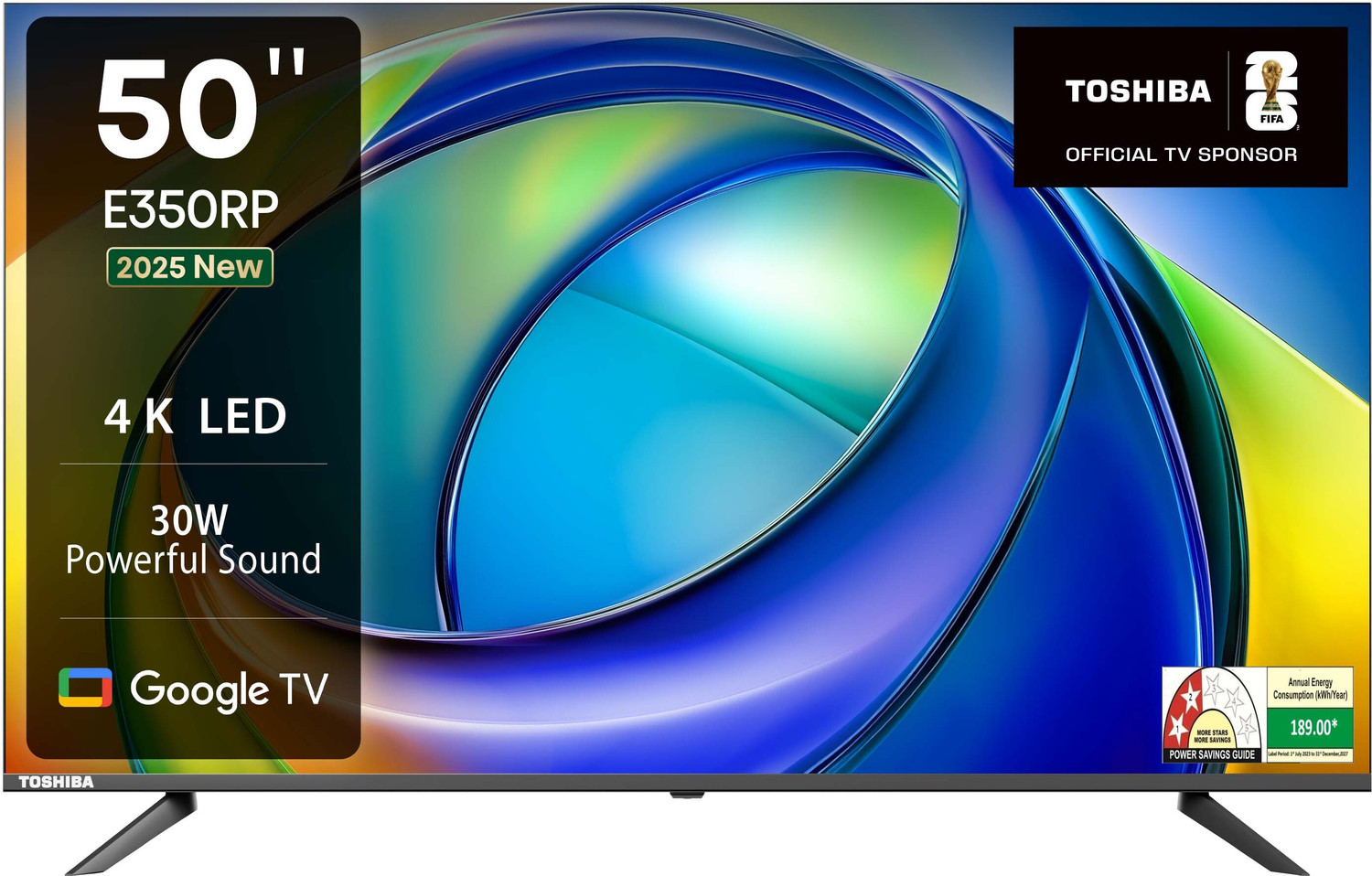 Image of TOSHIBA 126 cm (50 inch) Ultra HD (4K) LED Smart Google TV with Dolby Atmos, 30W Powerful Sound, HDR 10