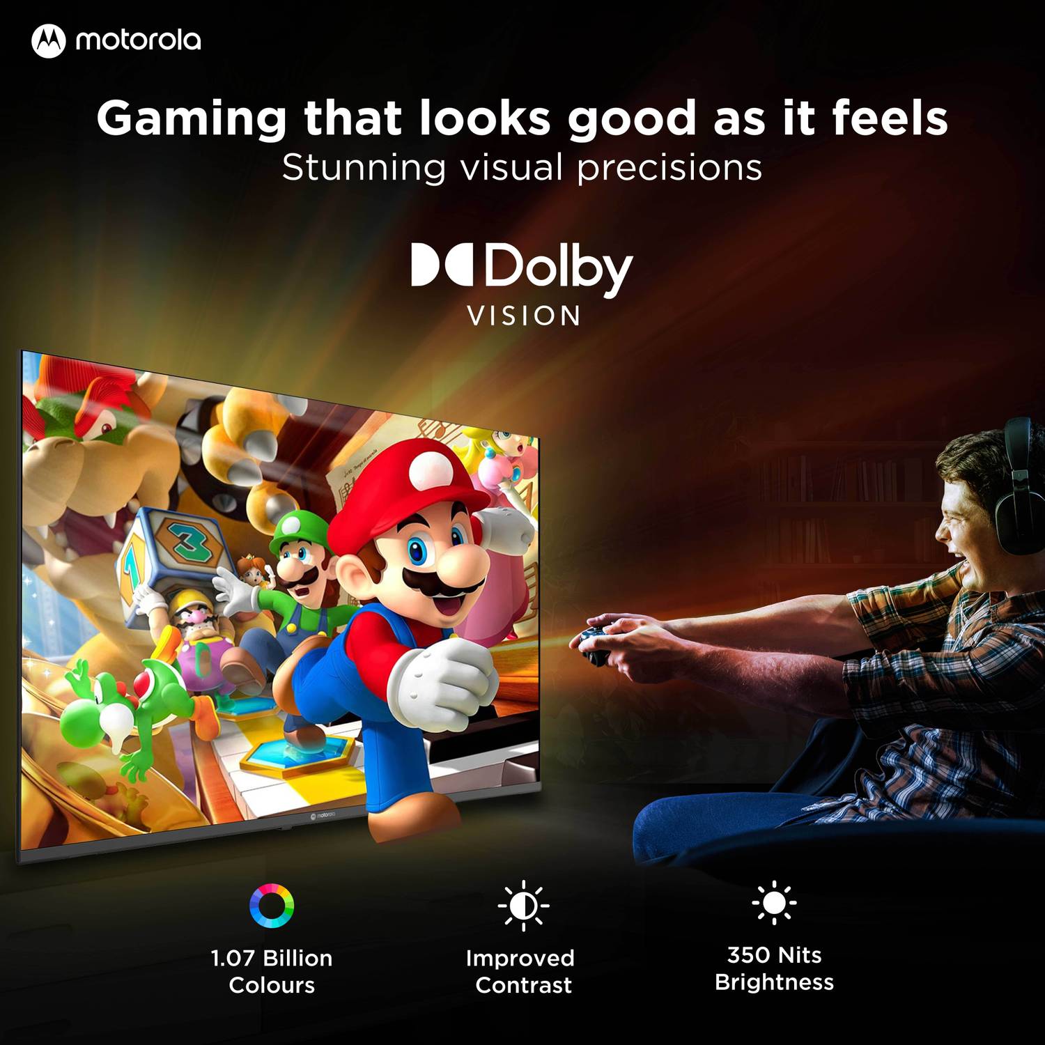 Motorola 55 inch QLED 4K Smart TV 2025 - Image 3