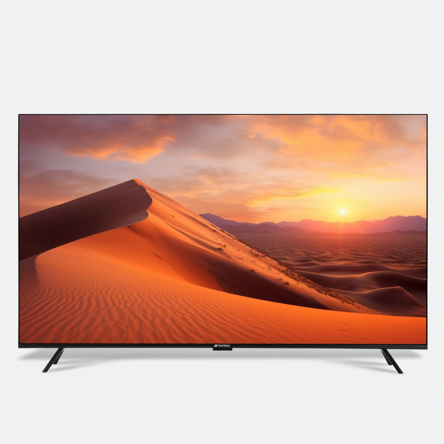 Image of Sansui 109 cm (43 inch) QLED Ultra HD (4K) Smart Google TV with Dolby Vision, Dolby Atmos &30W Box Speaker