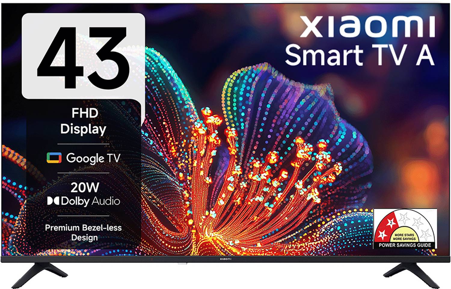 XIAOMI A Series 108 cm (43 inch) Full HD LED Smart Google TV with