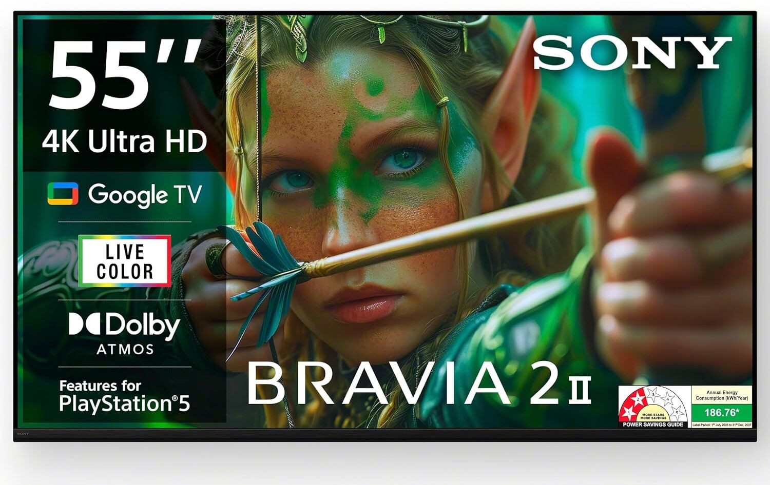 Image of SONY BRAVIA 2M2 139 cm (55 inch) Ultra HD (4K) LED Smart Google TV with DOLBY ATMOS