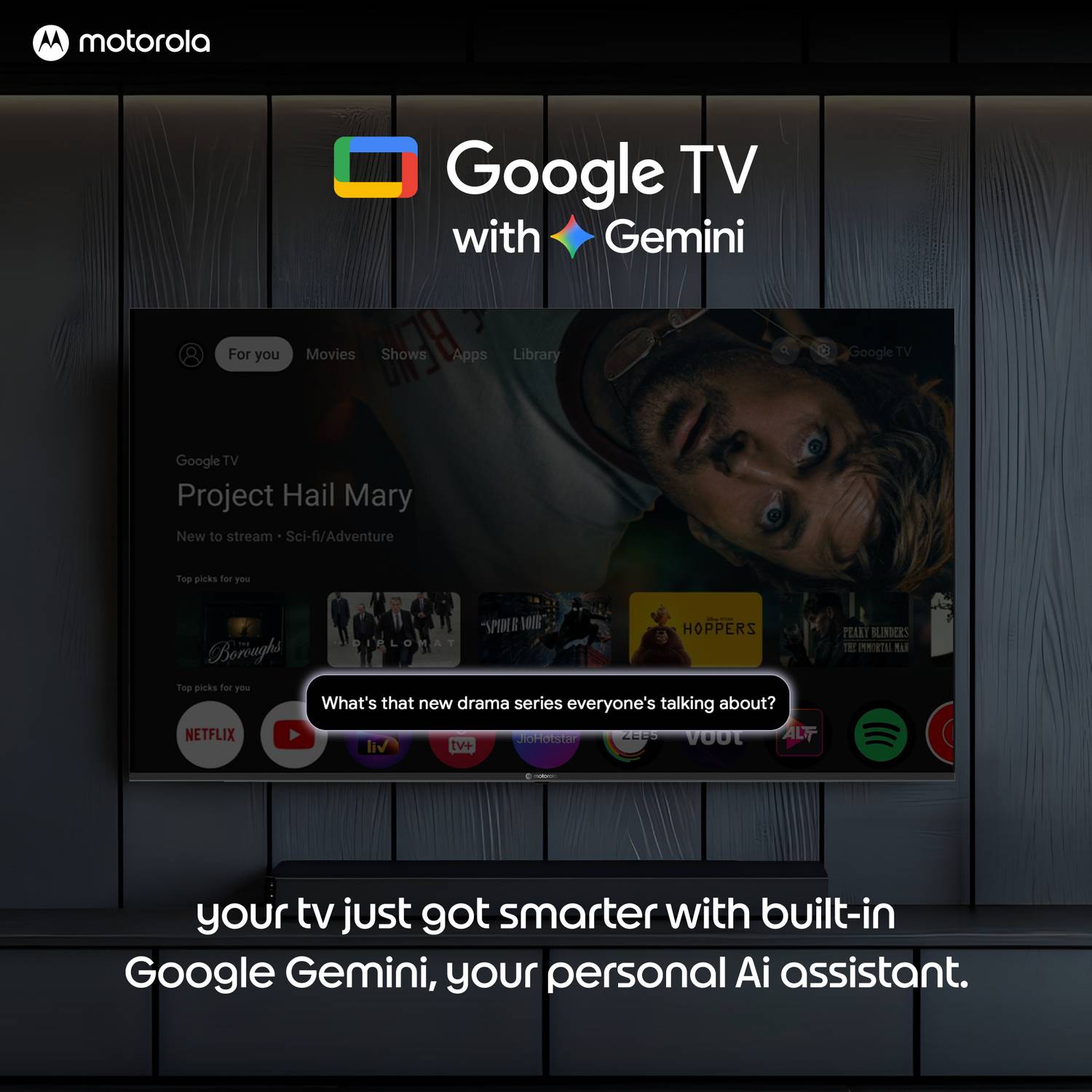 Motorola 55 inch QLED 4K Smart TV 2025 - Image 4