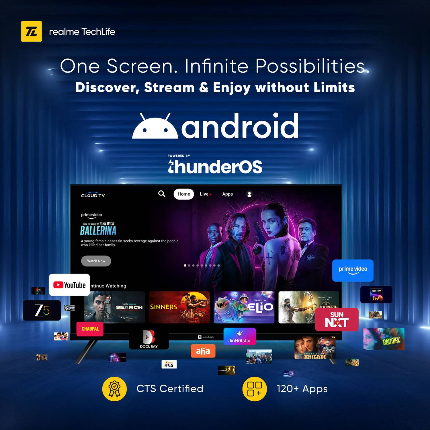 80 cm (32 inch) QLED HD Ready Smart Android TV 2025 Edition - Image 3