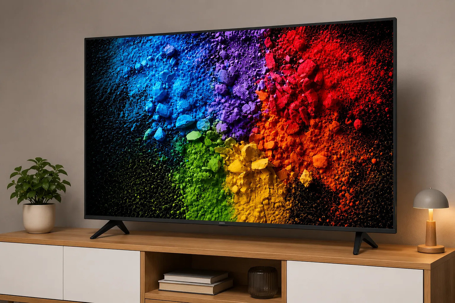 Image of jinis QN90A 139.7 cm (55 inch) OLED Ultra HD (4K) Smart WebOS TV 2026 Edition with 4K Ultra HD | HDR | Dolby Audio | Quad Core Processor | MEMC | WebOS