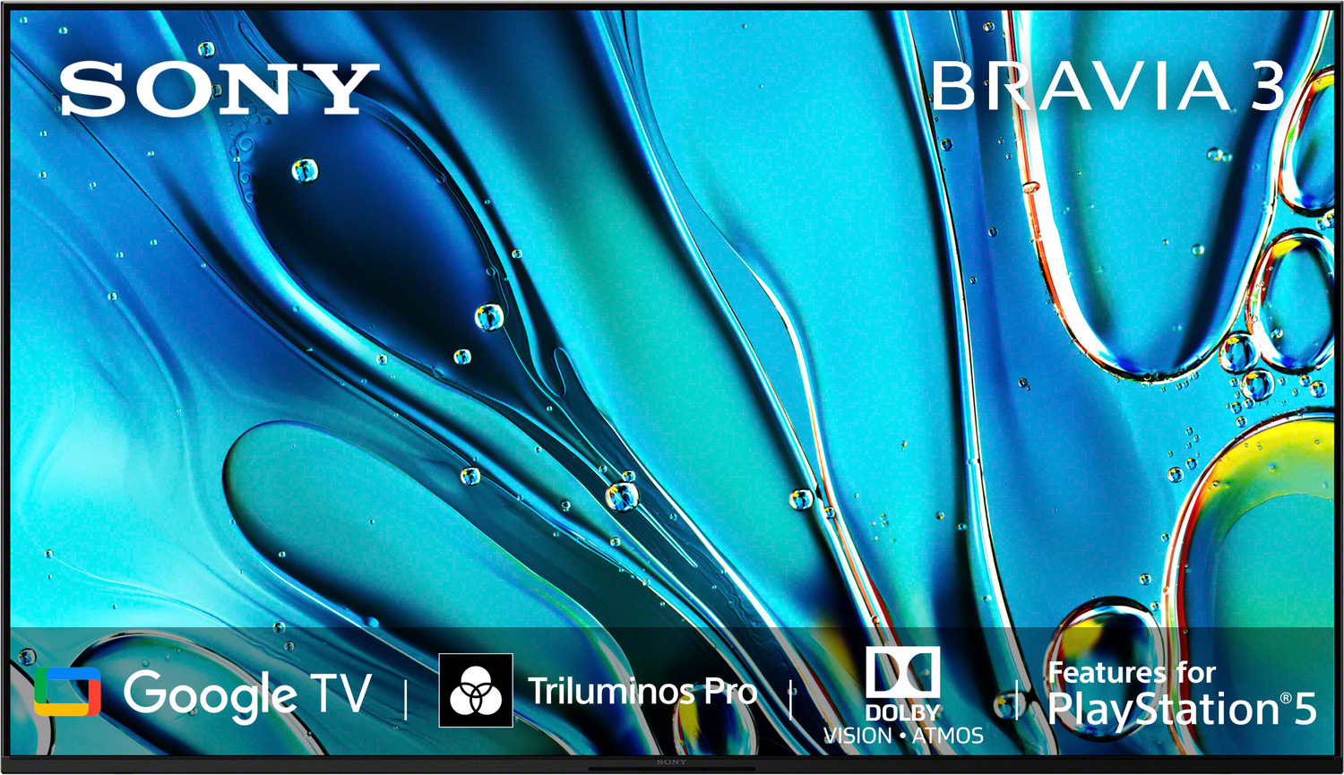 Image of SONY BRAVIA 3 189.3 cm (75 inch) Ultra HD (4K) LED Smart Google TV with Advanced AI Processor X1 HDR, Sony Picture Core, Dolby Vision Atmos (K-75S30)