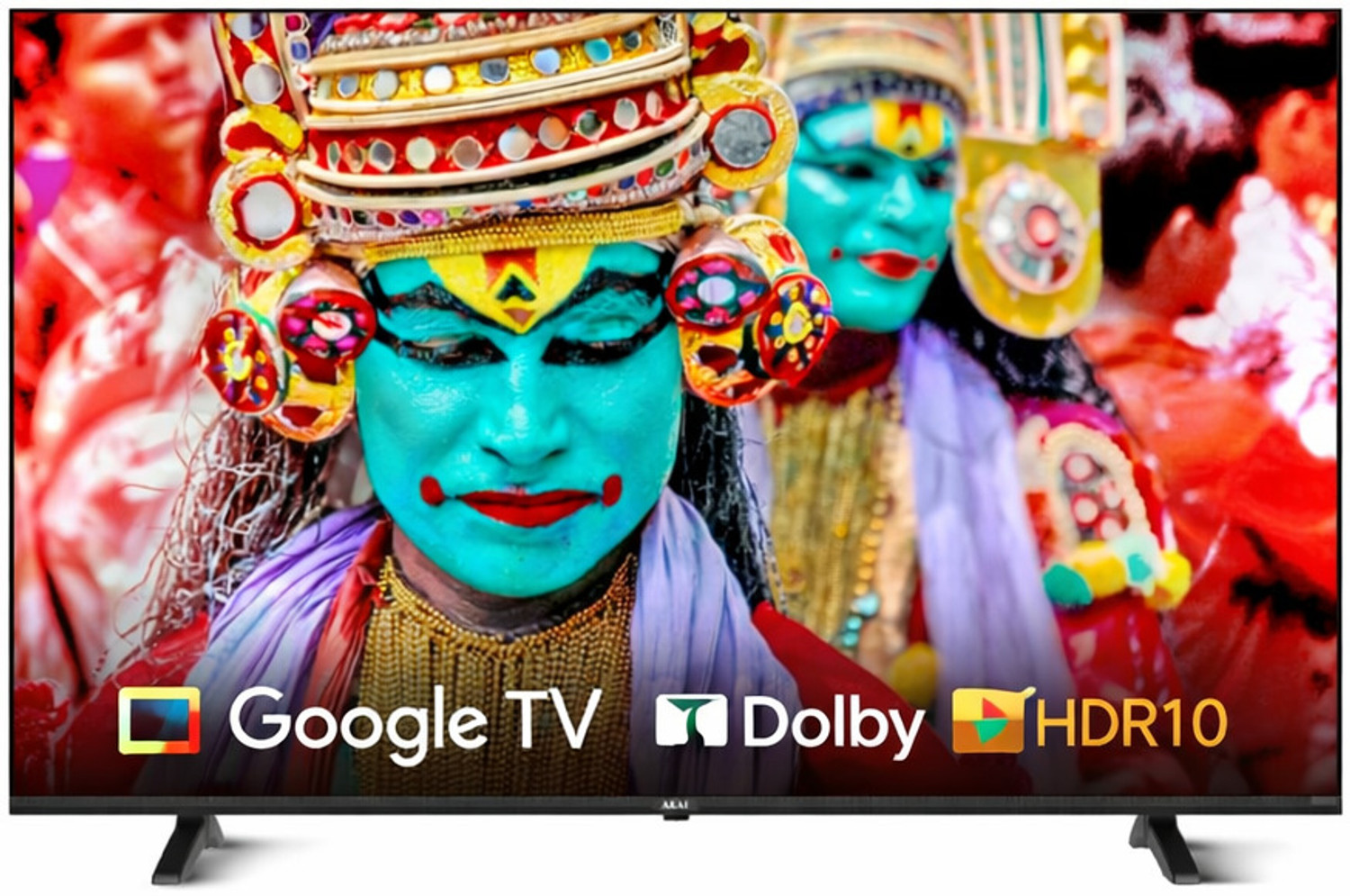 Image of Akai AKAI 80 cm (32 inch) HD Ready LED Smart Google TV with (Android 14)| A+ Grade Panel | Dynamic Color Enhancer| Dolby Audio| Filmmaker Mode | HDR10| 60Hz Refresh Rate LED TV