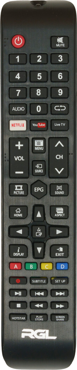 Image of RGL RGL4301 109 cm (43 inch) Full HD LED Smart Android Based TV with Full HD clarity on a large 43-inch screen Premium bezel-less design Powerful sound output Multiple connectivity options Energy efficient & durable Made in India product