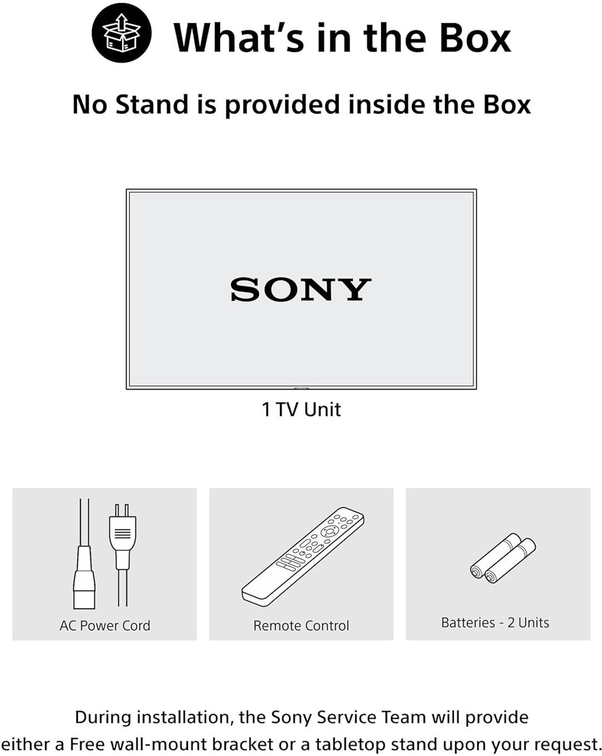 Image of SONY BRAVIA 2 139 cm (55 inch) Ultra HD (4K) LED Smart Google TV 2025 Edition with Resolution: 4K Ultra HD (3840 x 2160) | Refresh Rate: 60 Hertz Connectivity: 4 HDMI ports to connect set top box, Blu Ray players, gaming console | 2 USB ports to connect hard drives and other USB devices Sound : 20 Watts Output | 2ch | Open Baffle Speaker| DTS Digital Surround | DTS:X | Dolby Atmos, Dolby Audio Smart TV Features: Google TV | Watchlist | Google Assistant |Google Cast | Game Menu | ALLM /eARC (HDMI 2.1 Compatible) | Additional Features: Apple Airplay 2 | Apple Homekit | Alexa | Energy Rating: 2 Star | Annual Energy Consumption: 186.76 kWh Display : 4K LED | 4K Processor X1 | Live Color | 4K X-Reality PRO | MotionFlow XR 200 | HDR10 /HLG