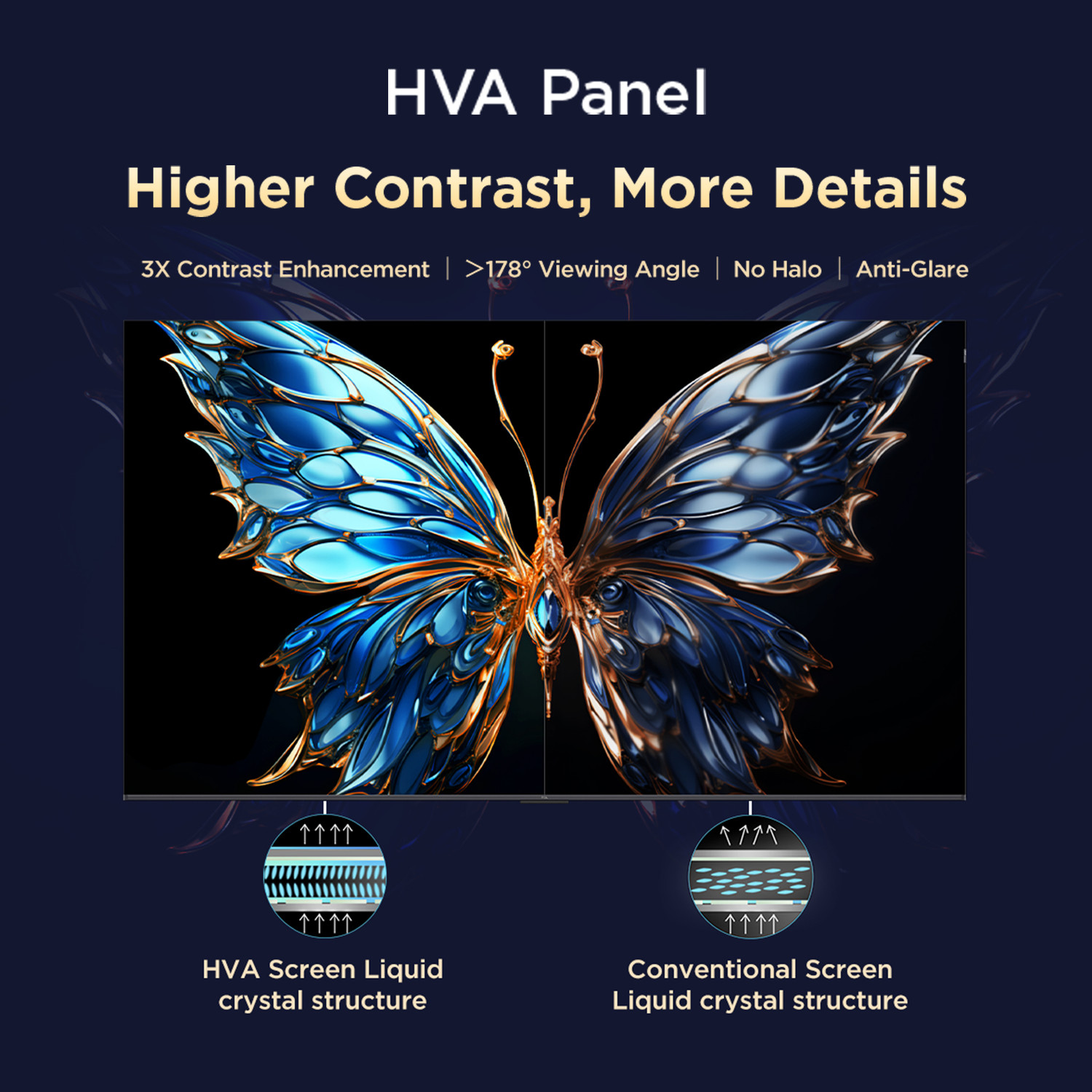 Image of TCL V6C 189 cm (75 inch) Ultra HD (4K) LED Smart Google TV with MEMC | Dolby Vision-Atmos | HVA Panel & Metallic Bezel-Less