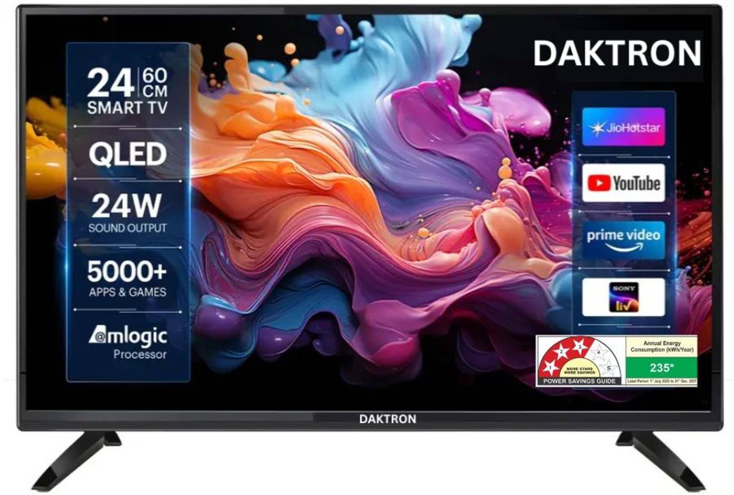 daktron Smart TV 60 cm (24 inch) Full HD LED Smart WebOS TV 2026