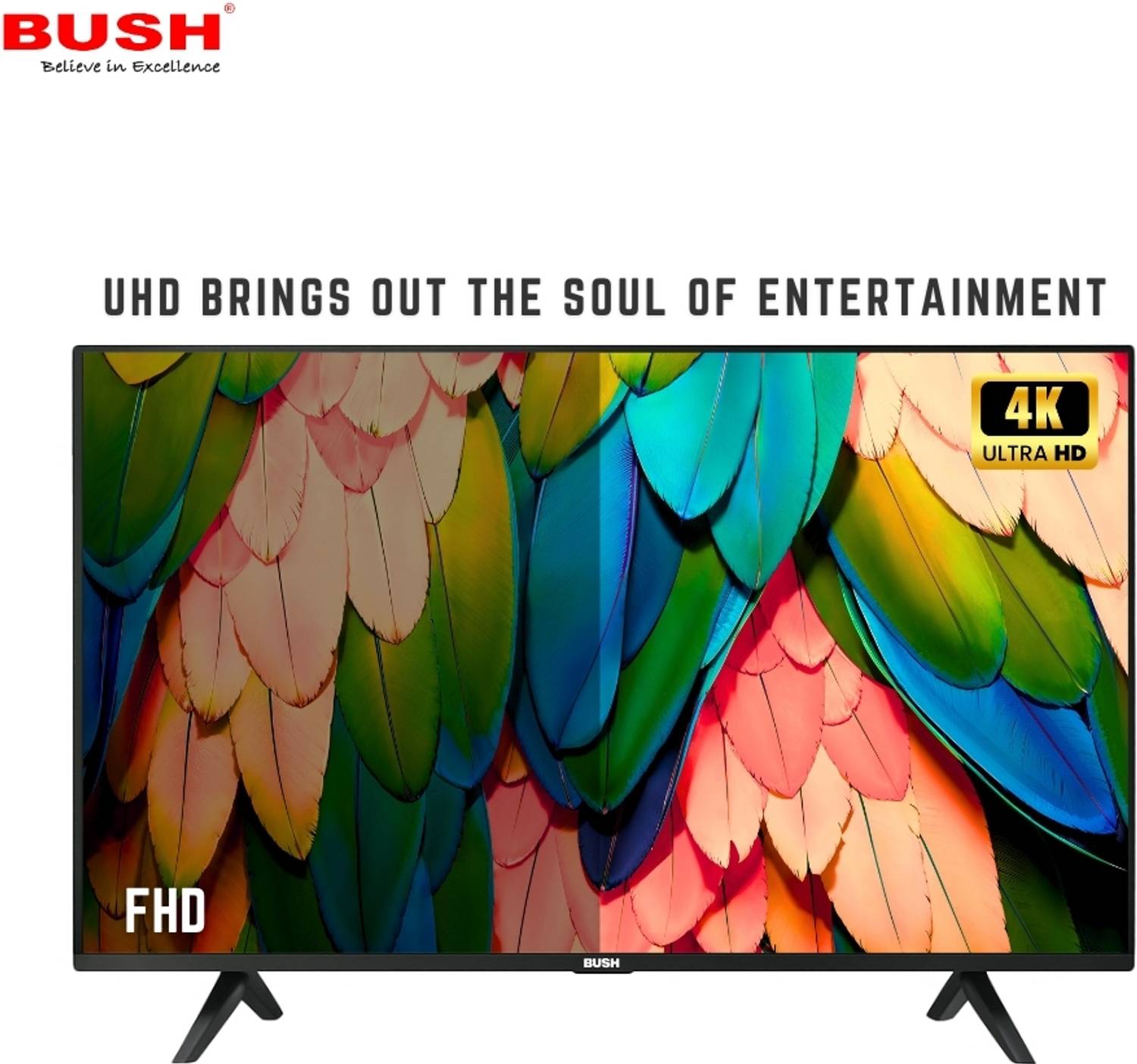 Bush 43 inch 4K Smart LED Android TV - Image 3