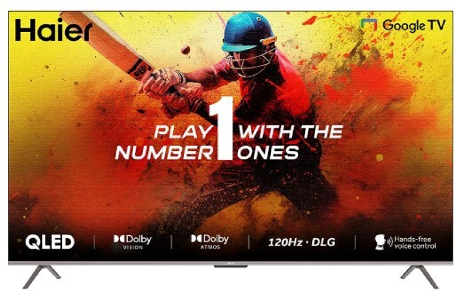 Image of Haier 139 cm (55 inch) QLED Ultra HD (4K) Smart Google TV