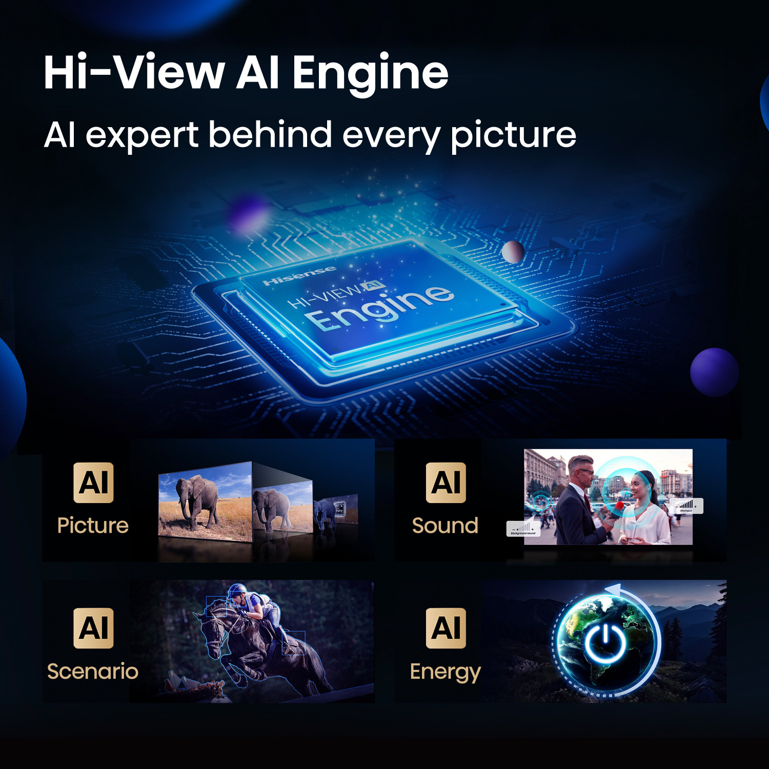Image of Hisense 75U7Q 190 cm (75 inch) Ultra HD (4K) Mini LED Smart VIDAA TV with 2.1CH Audio System Tuned by DEVALET, Native 144 Refresh Rate, Dolby Vision Atmos