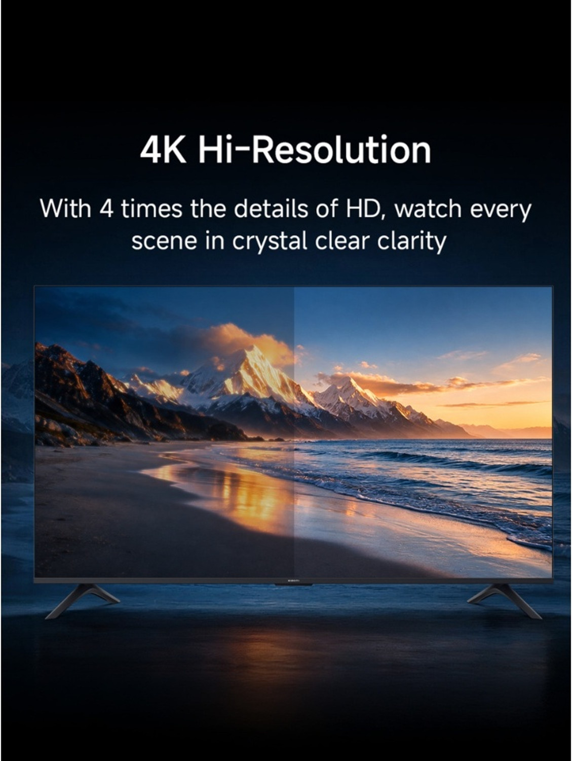 Image of XIAOMI X Series 165.1 cm (65 inch) Ultra HD (4K) LED Smart Google TV 2026 Edition with Dolby Vision, HDR 10, 34W Dolby Audio, Xiaomi Sound, Film-maker mode, 120 Hz Game Booster, Mi TV (L65MB-AIN)