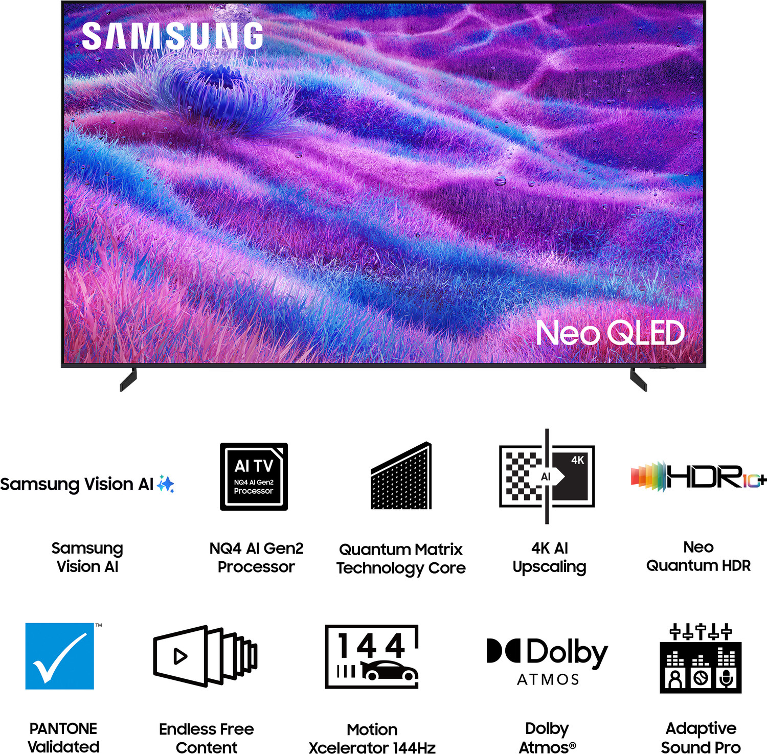 Image of Samsung Mini-LED 163 cm (65 inch) Ultra HD (4K) Neo QLED Smart Tizen TV