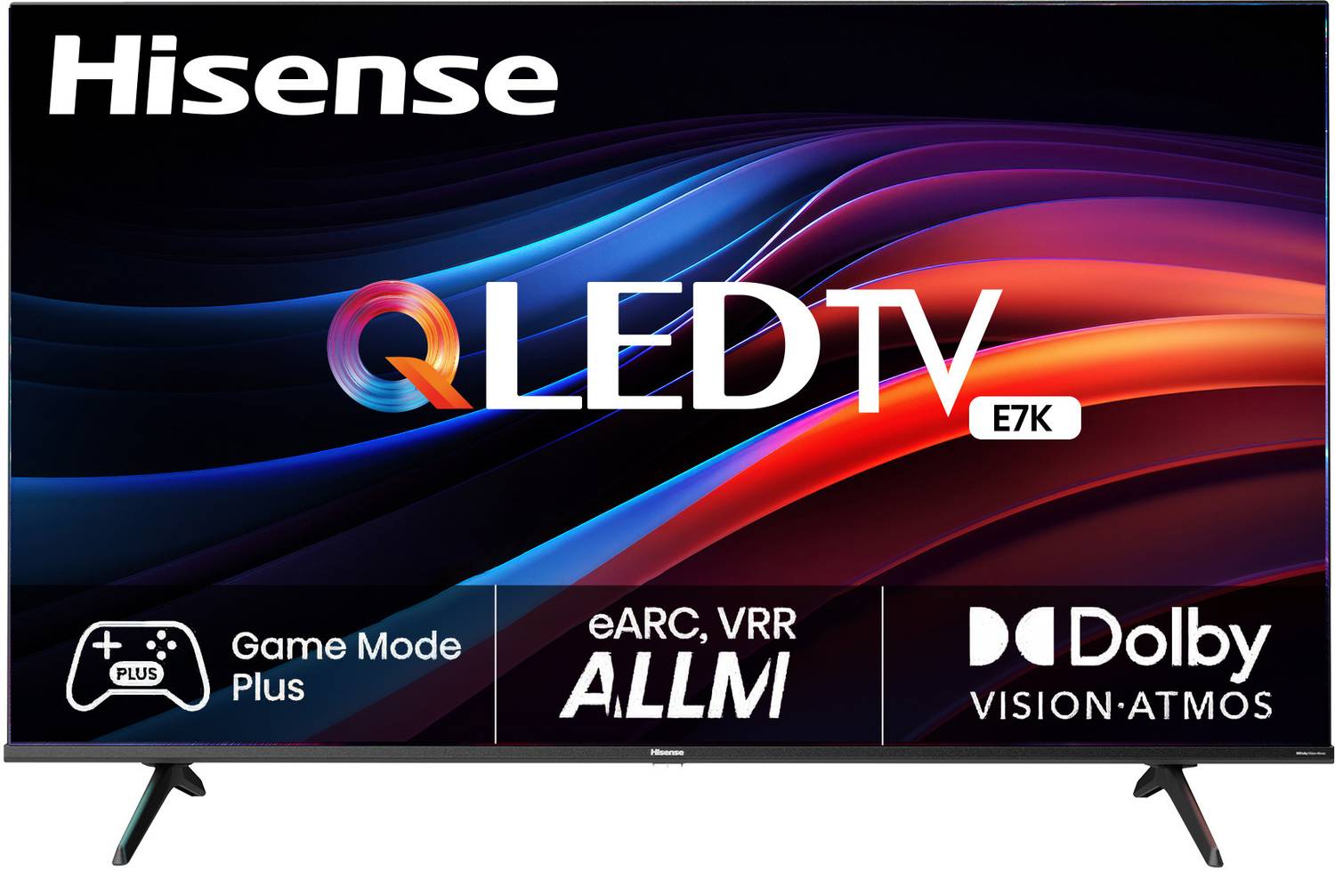 Hisense E7K 108 cm (43 inch) QLED Ultra HD (4K) Smart VIDAA TV wi