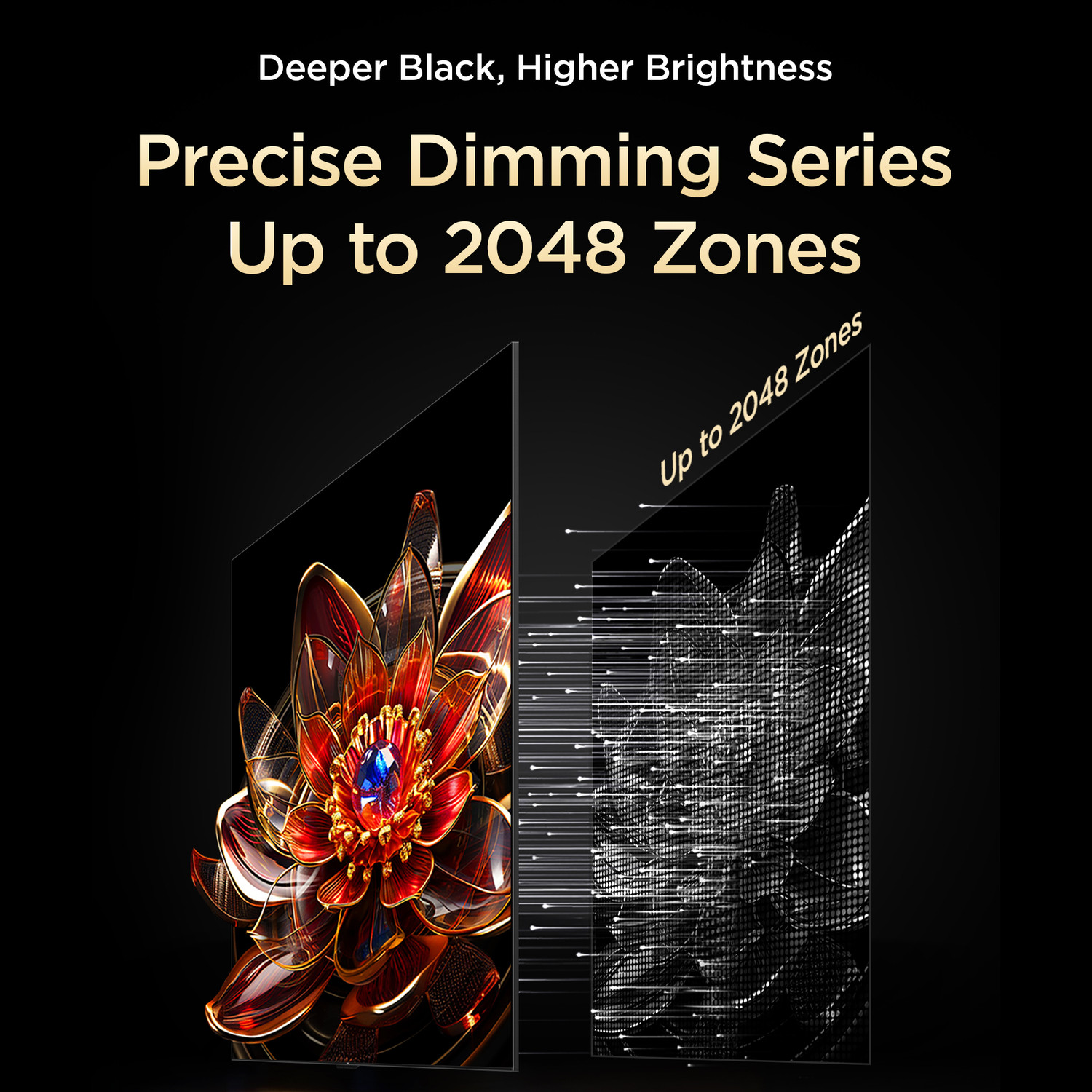 Image of TCL C72K 215 cm (85 inch) Ultra HD (4K) Mini LED Smart Google TV with Precise Dimming Series Up to 2048 Zones | HDR 3000 nits | CrystGlow HVA Panel | AMD Free Sync Premium Pro | Dolby Vision IQ | 60 W ONKYO 2.0 CH Hi-Fi System IMAX Enhanced | Airplay 2
