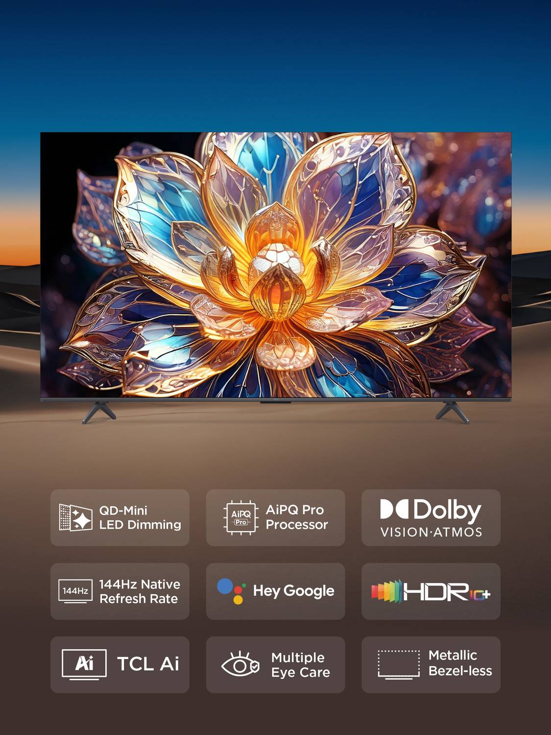 TCL 55 inch QLED 4K Smart TV 2026 Edition - Image 2