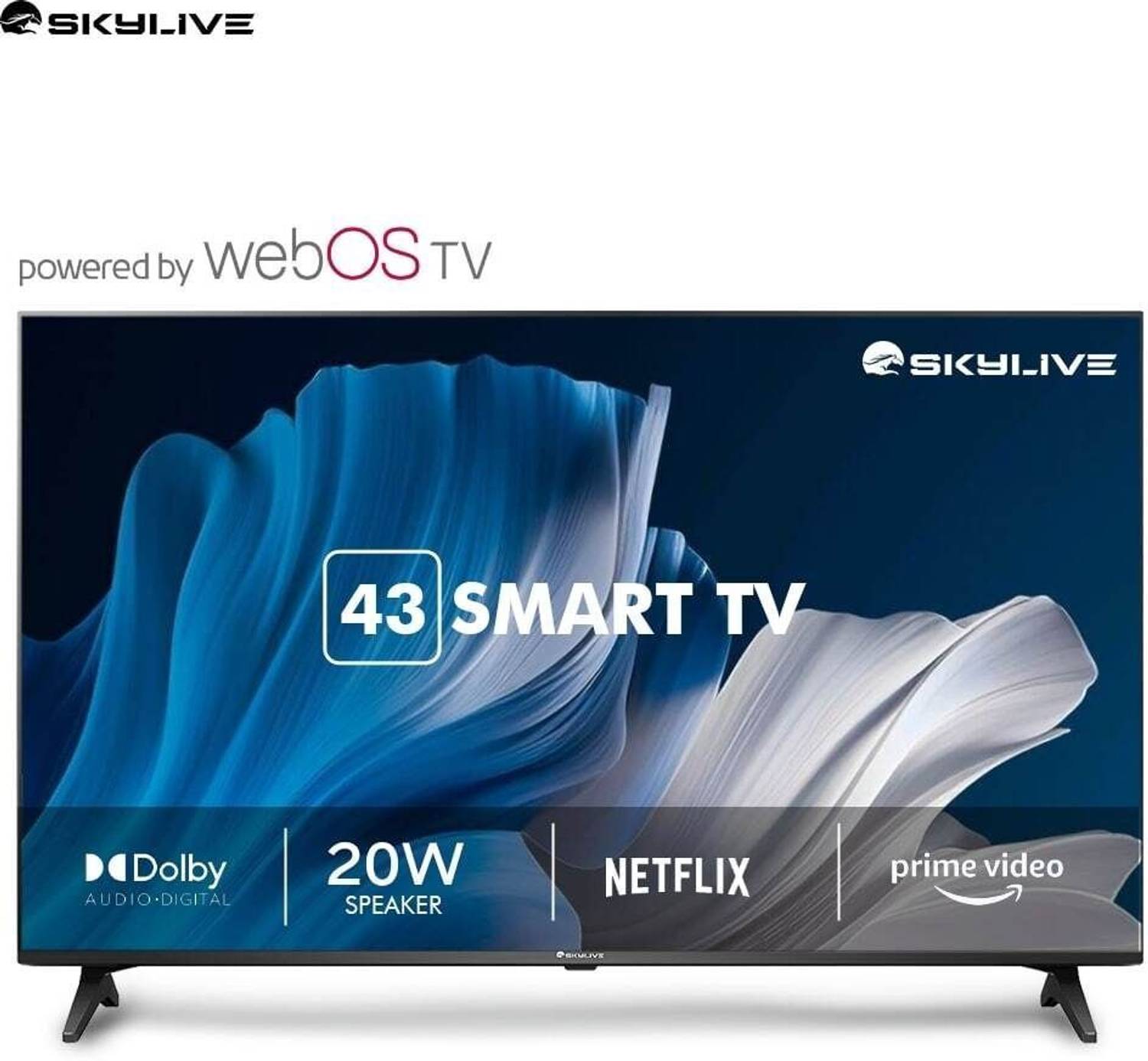 skylive 109.22 cm (43 inch) Full HD LED Smart WebOS TV with Voice