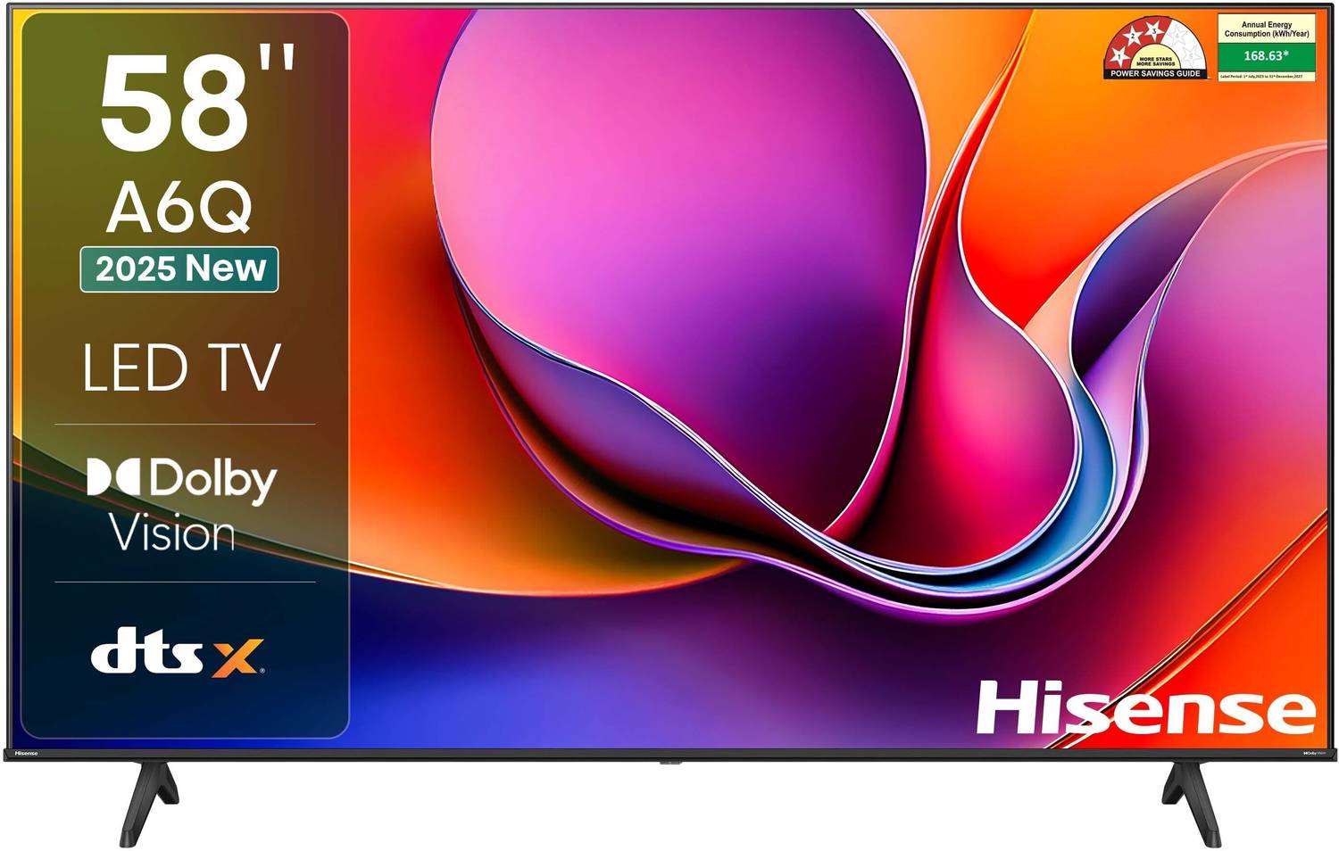 Hisense 58A6Q 145.5 cm (58 inch) Ultra HD (4K) LED Smart VIDAA TV