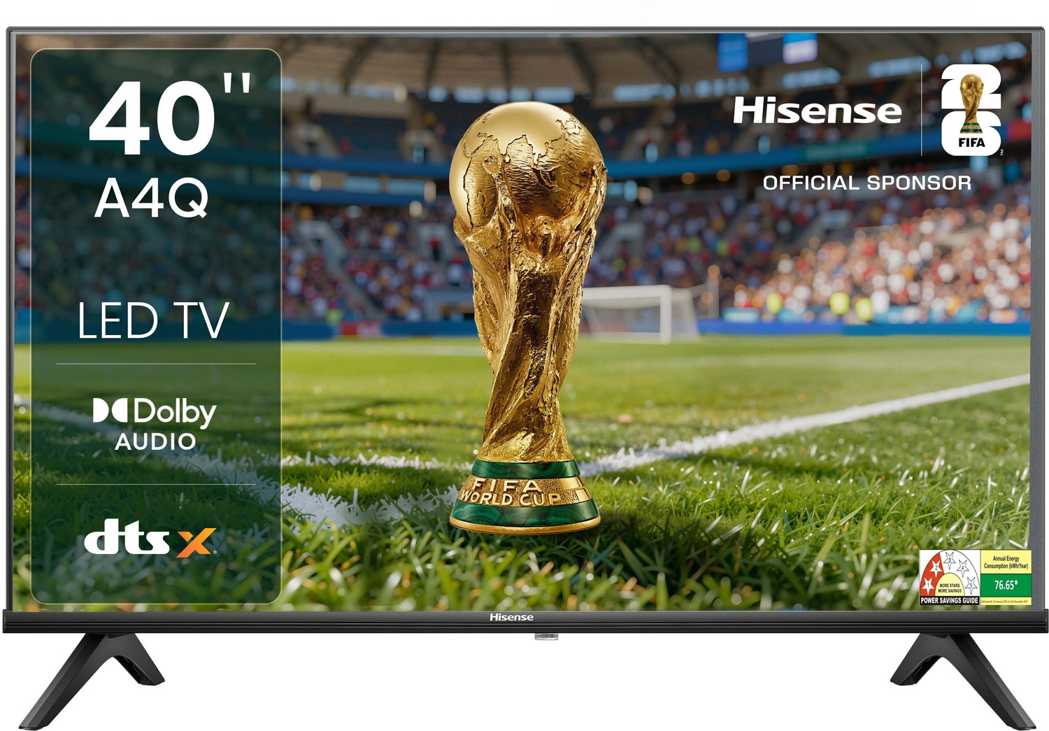 Image of Hisense 40A4Q 100 cm (40 inch) Full HD LED Smart VIDAA TV with Dolby Audio| DTS X| Noise Reduction
