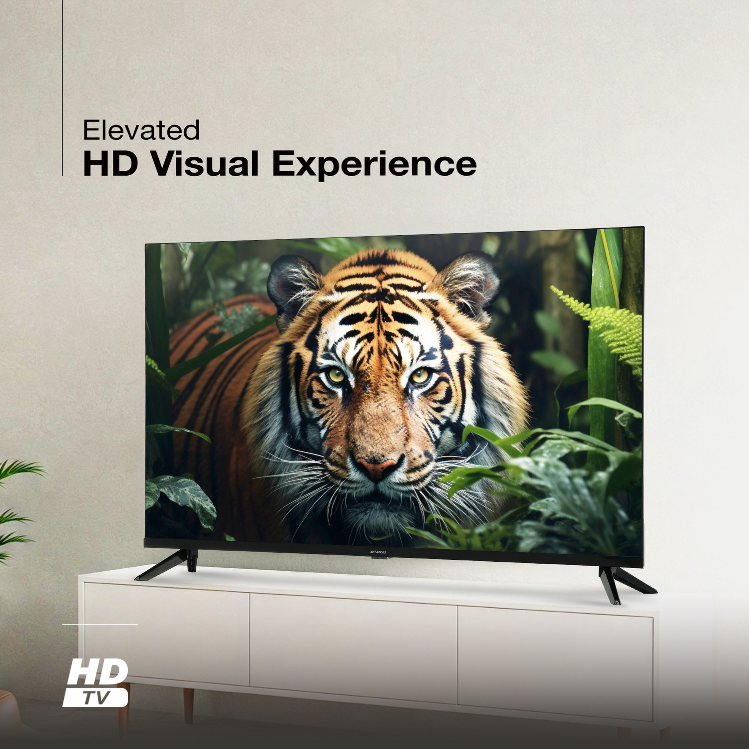 Image of Sansui 80 cm (32 inch) HD Ready LED Smart Google TV with IPS Panel| HDR10| Dolby Audio| Surround Sound| Game Mode| 60Hz Refresh Rate