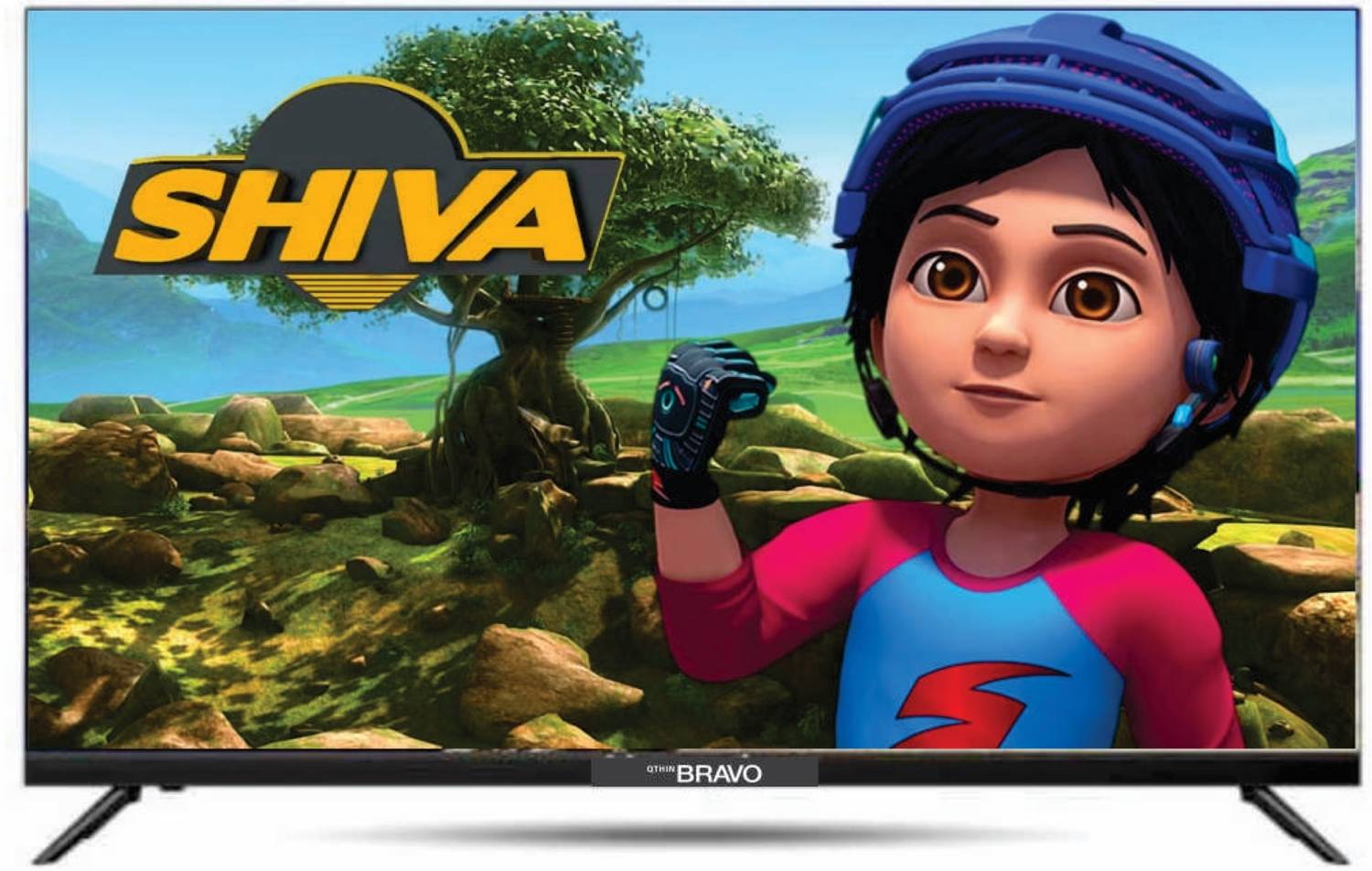 Qthin Bravo 127 cm (50 inch) Ultra HD (4K) LED Smart Google TV (U