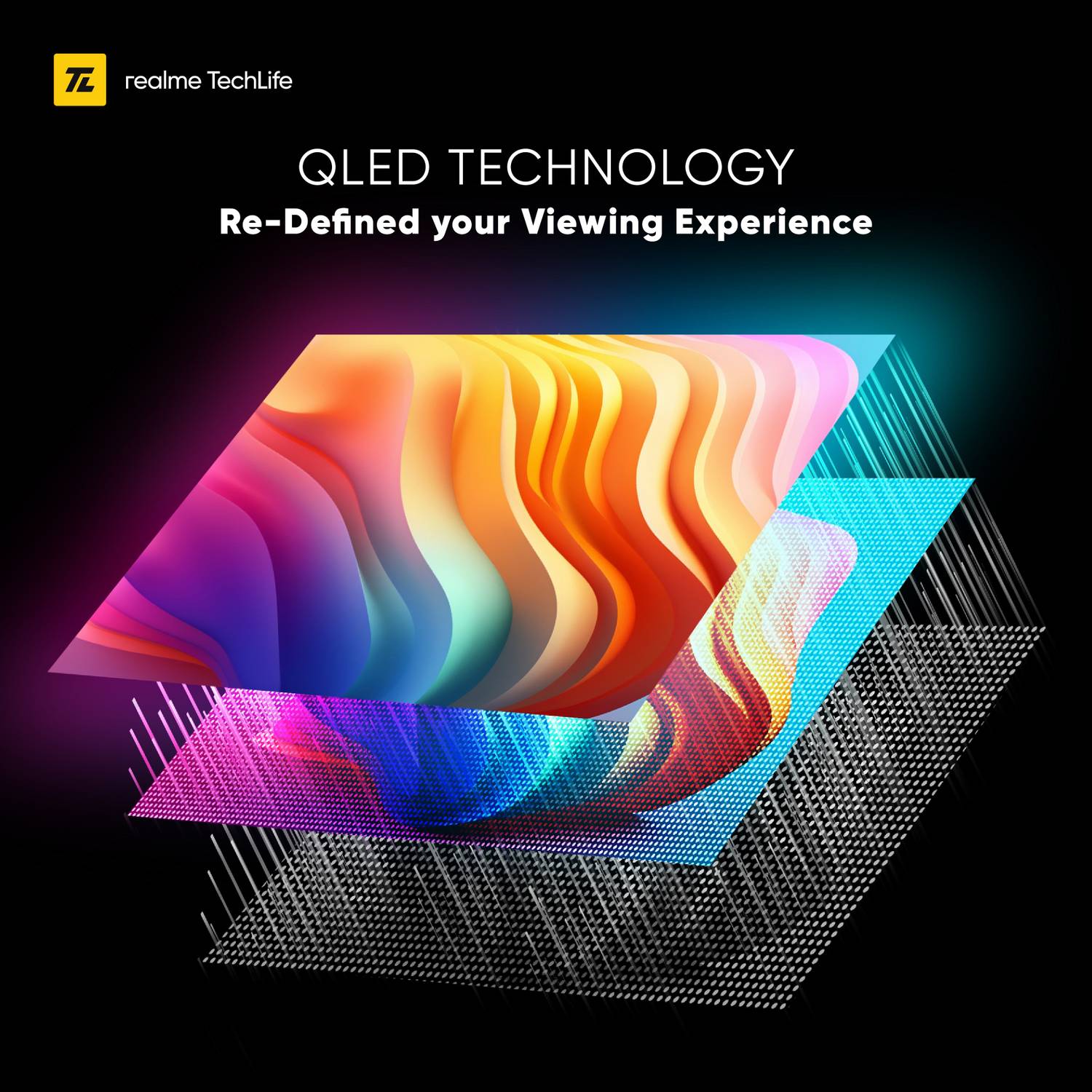 Realme TechLife Cinematic Q 43 inch 4K QLED Smart TV - Image 4
