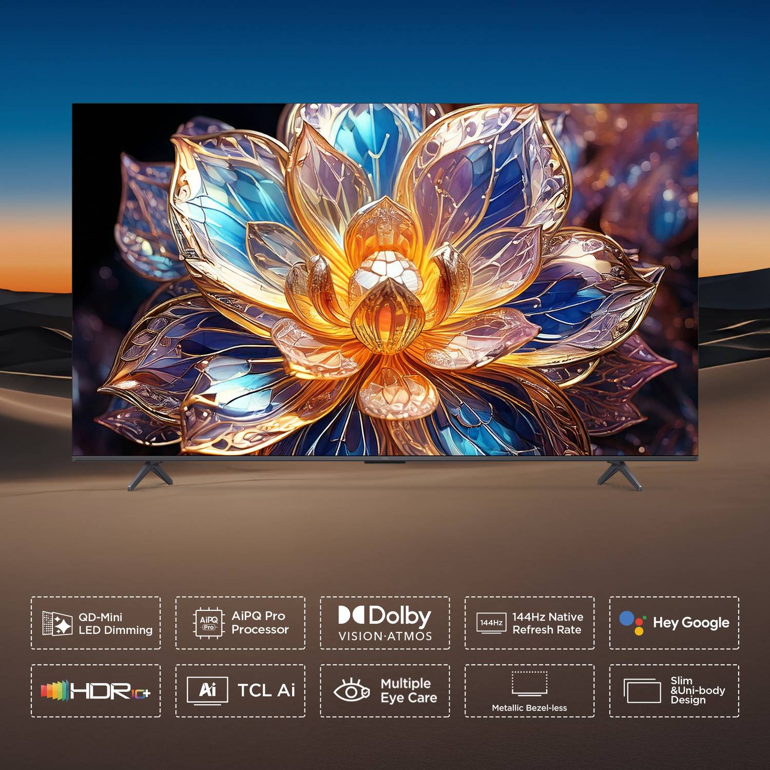 TCL 55 inch QLED 4K Smart TV 2026 Edition - Image 2