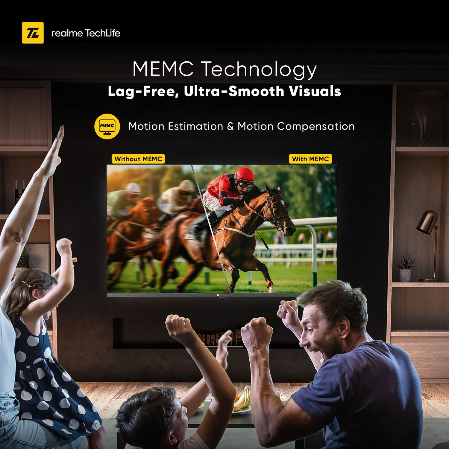 Image of realme TechLife 139 cm (55 inch) Ultra HD (4K) LED Smart Google TV