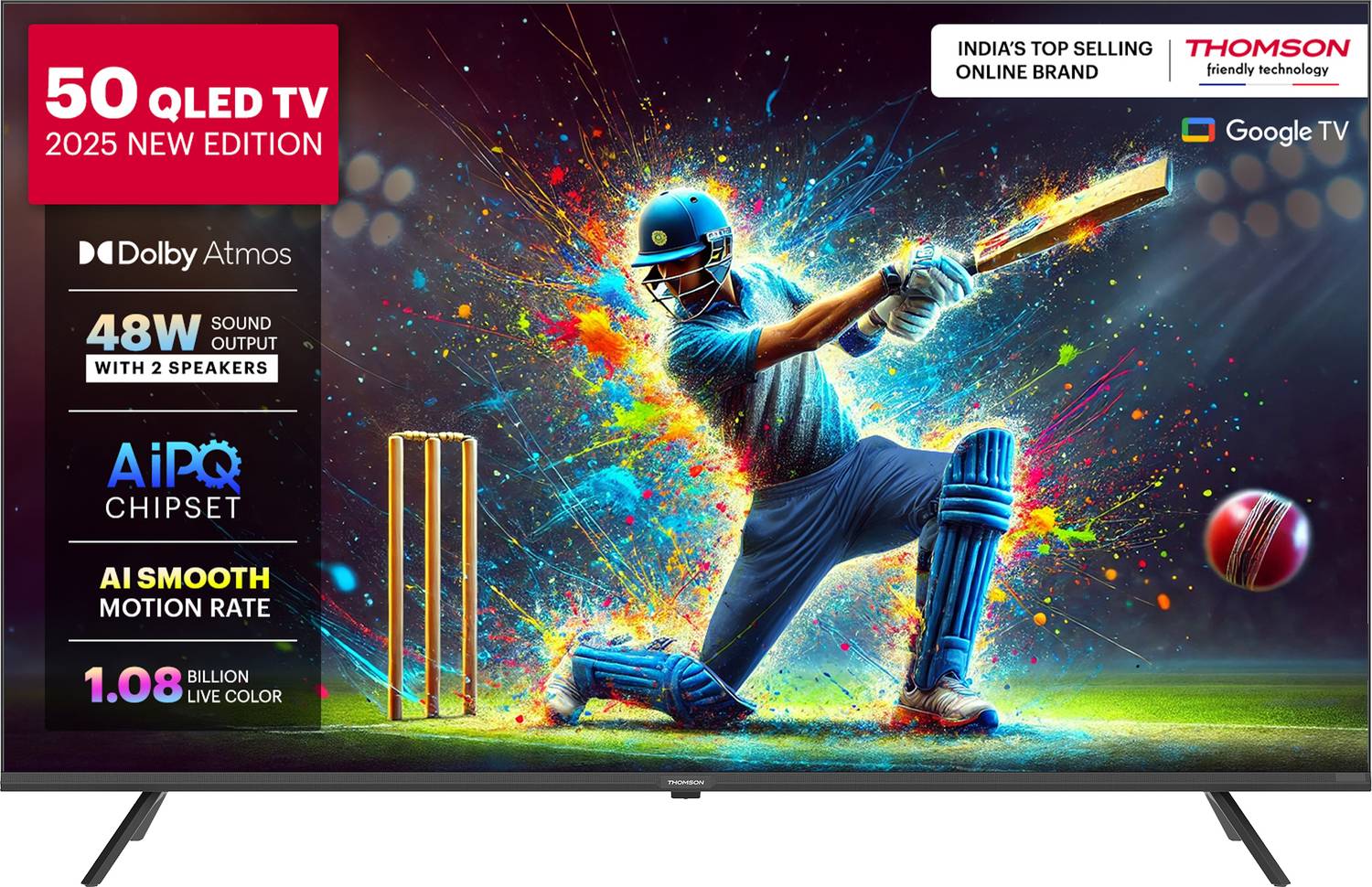 Thomson Phoenix 2025 Edition 126 cm (50 inch) QLED Ultra HD (4K)