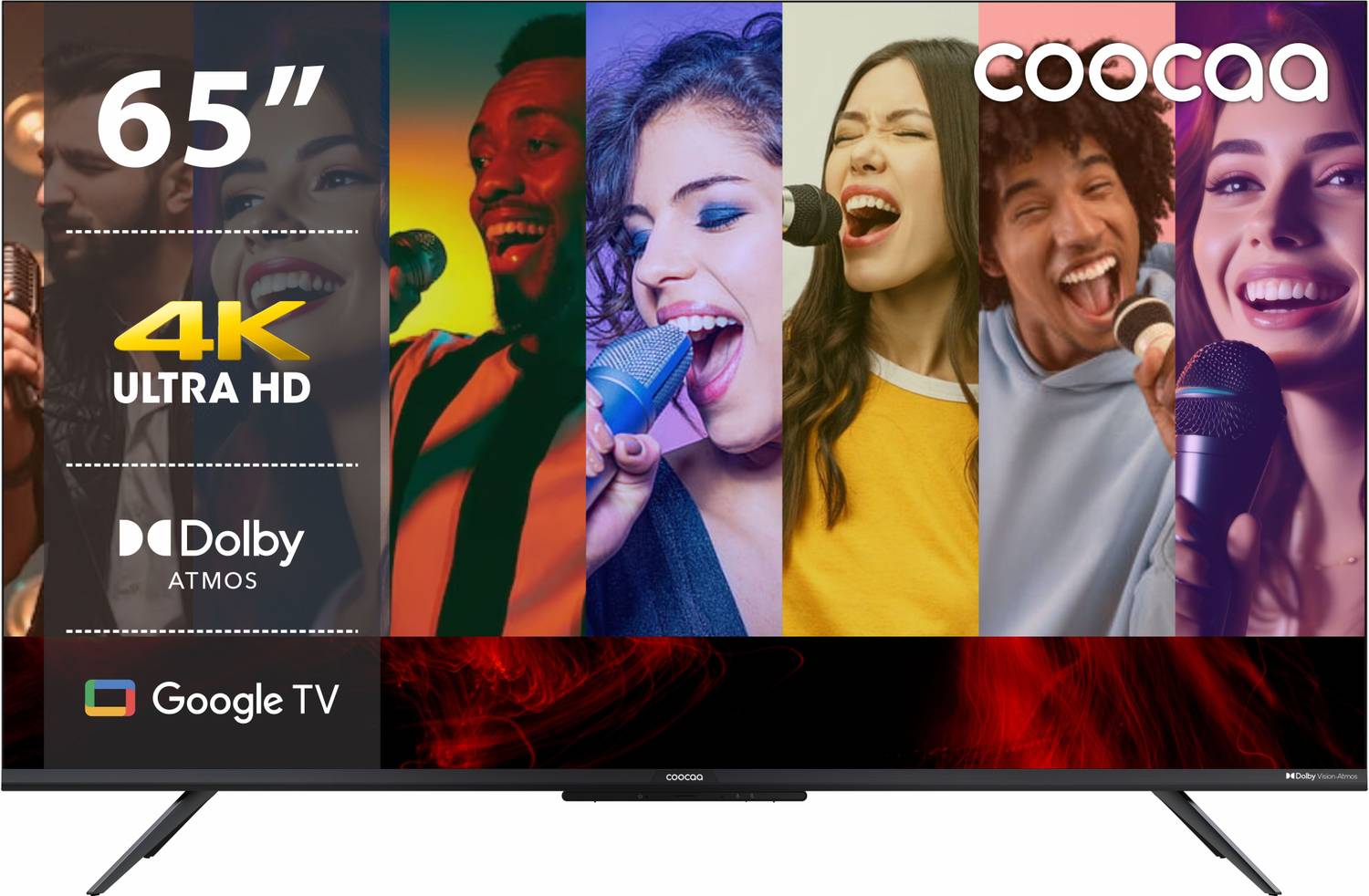 Coocaa Frameless 164 cm (65 inch) Ultra HD (4K) LED Smart Google