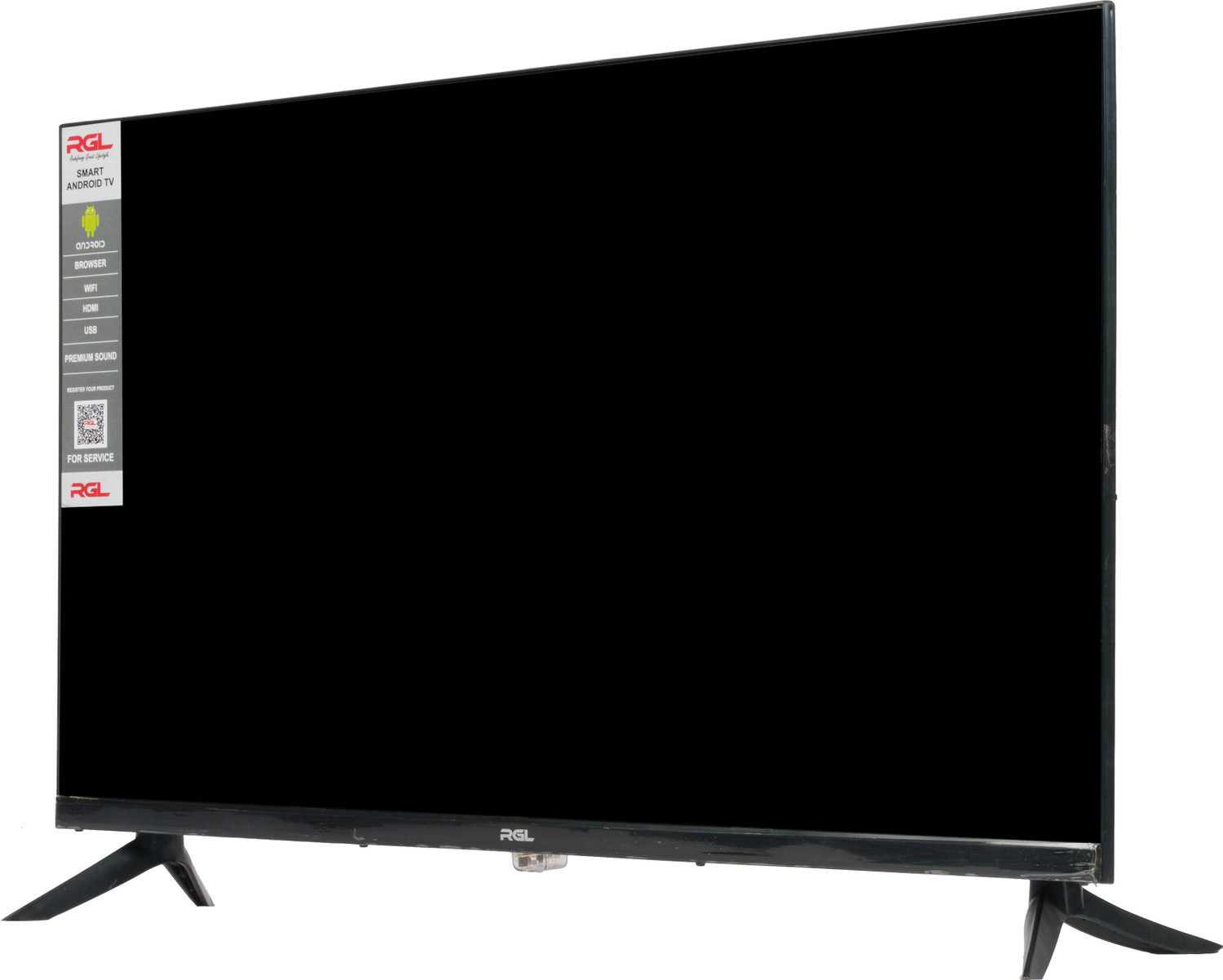 Image of RGL 80 cm (32 inch) Full HD LED Smart Android Based TV with 32 Inch FULL HD Smart LED TV Smart TV with Built-in Wi-Fi for Online Streaming Access Popular OTT Apps like YouTube, Netflix & Prime Video Screen Mirroring - Cast Mobile & Laptop Easily Wide Viewing Angle for Clear Picture from Any Direction High Brightness LED Panel with Vivid & Natural Colors Powerful Stereo Speakers for Clear & Loud Sound Multiple HDMI Ports for Set-Top Box, Laptop & Gaming Console USB Port to Play Movies, Music & Photos Energy Efficient & Low Power Consumption Design Slim & Premium Bezel Design Enhances Room Decor Wall Mount & Table Mount Compatible Ideal Smart TV for Bedroom, Living Room & Office Use Designed for Indian Voltage & Usage Conditions Trusted Indian Brand - RGL