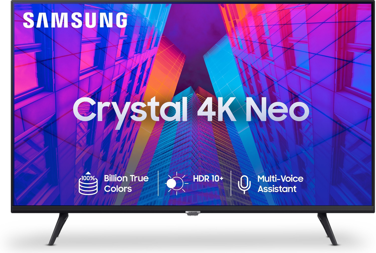 Image of Samsung Crystal 4K Neo Series 108 cm (43 inch) Ultra HD (4K) LED Smart Tizen TV with Voice Search
