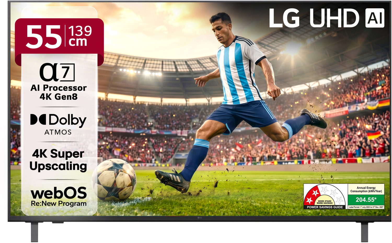 LG AI TV UA8200 139 cm (55 inch) Ultra HD (4K) LED Smart WebOS TV... more
