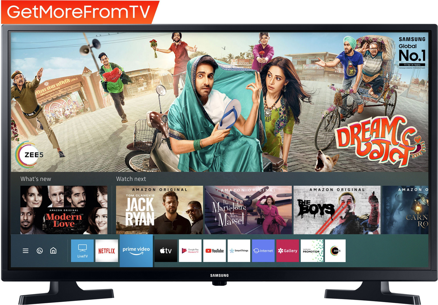 Image of Samsung 80 cm (32 inch) HD Ready LED Smart Tizen TV with SMART TV TIZEN HD