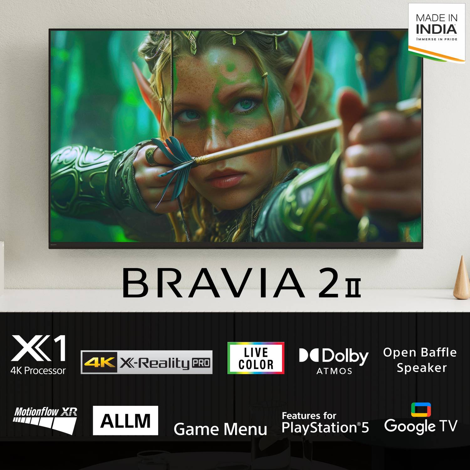 Sony Bravia 2 II 65 inch 4K Smart Google TV - Image 2