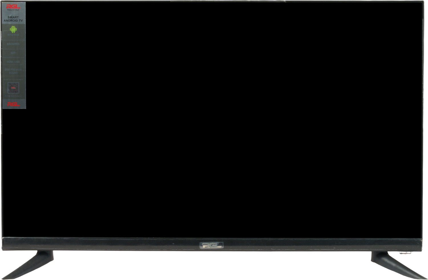 Image of RGL 80 cm (32 inch) HD Ready LED Smart TV with 32 Inch Full HD Smart LED TV (1920 x 1080 Resolution) | Built-in Wi-Fi Smart TV with OTT App Support | Enjoy YouTube, Netflix & Prime Video | Screen Mirroring - Cast Mobile & Laptop Easily | Wide Viewing Angle with Sharp & Vivid Picture | High Brightness LED Panel for Clear Day & Night Viewing | Powerful Stereo Speakers for Loud & Clear Sound | Multiple HDMI Ports for Set-Top Box, Laptop & Gaming Console | USB Port - Play Movies, Music & Photos Directly | Energy Efficient & Low Power Consumption | Slim & Premium Bezel Design | Wall Mount & Table Mount Compatible | Perfect Smart TV for Bedroom, Living Room & Office | Designed for Indian Voltage & Usage Conditions | Trusted Indian Brand - RGL