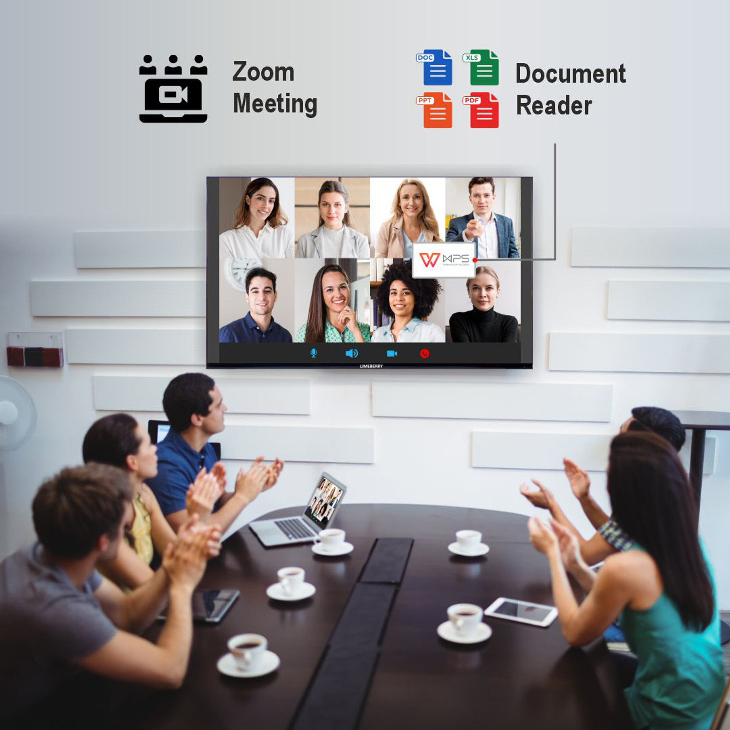 Image of LIMEBERRY Google 81 cm (32 inch) Full HD LED Smart Google TV with Remote