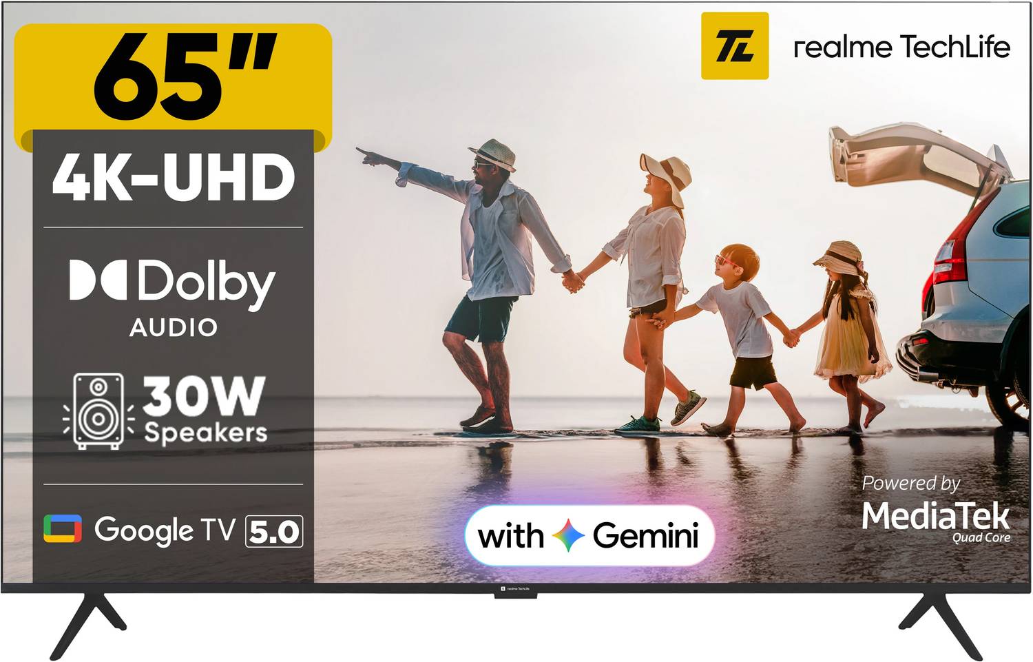 realme 65 inch 4K Smart TV 2025 Edition - Image 1