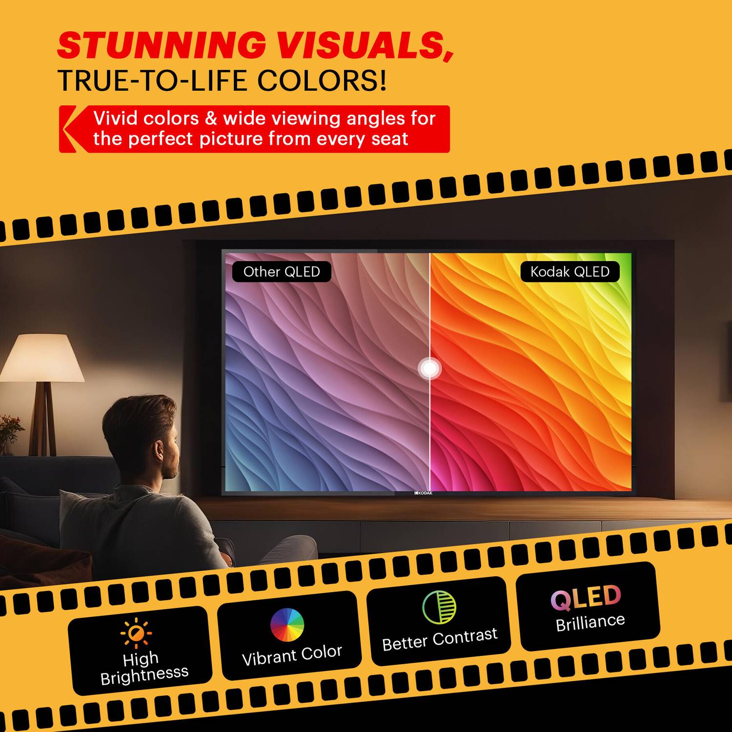 KODAK QLED SE 80 cm (32 inch) QLED HD Ready Smart TV - Image 5