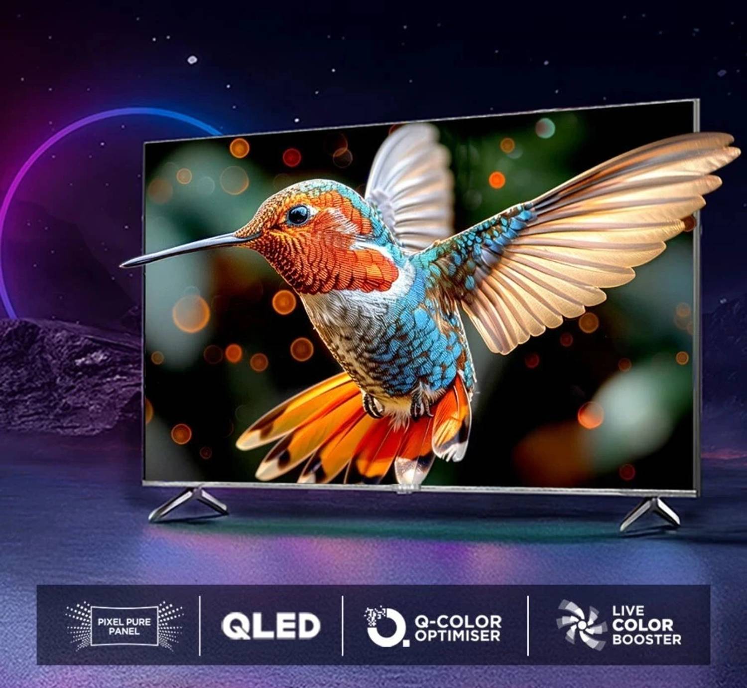 trillytuttibrill S/Mサイズ VOIR Zenith 80 cm (32 inch) QLED HD Ready Smart Google TV with HD