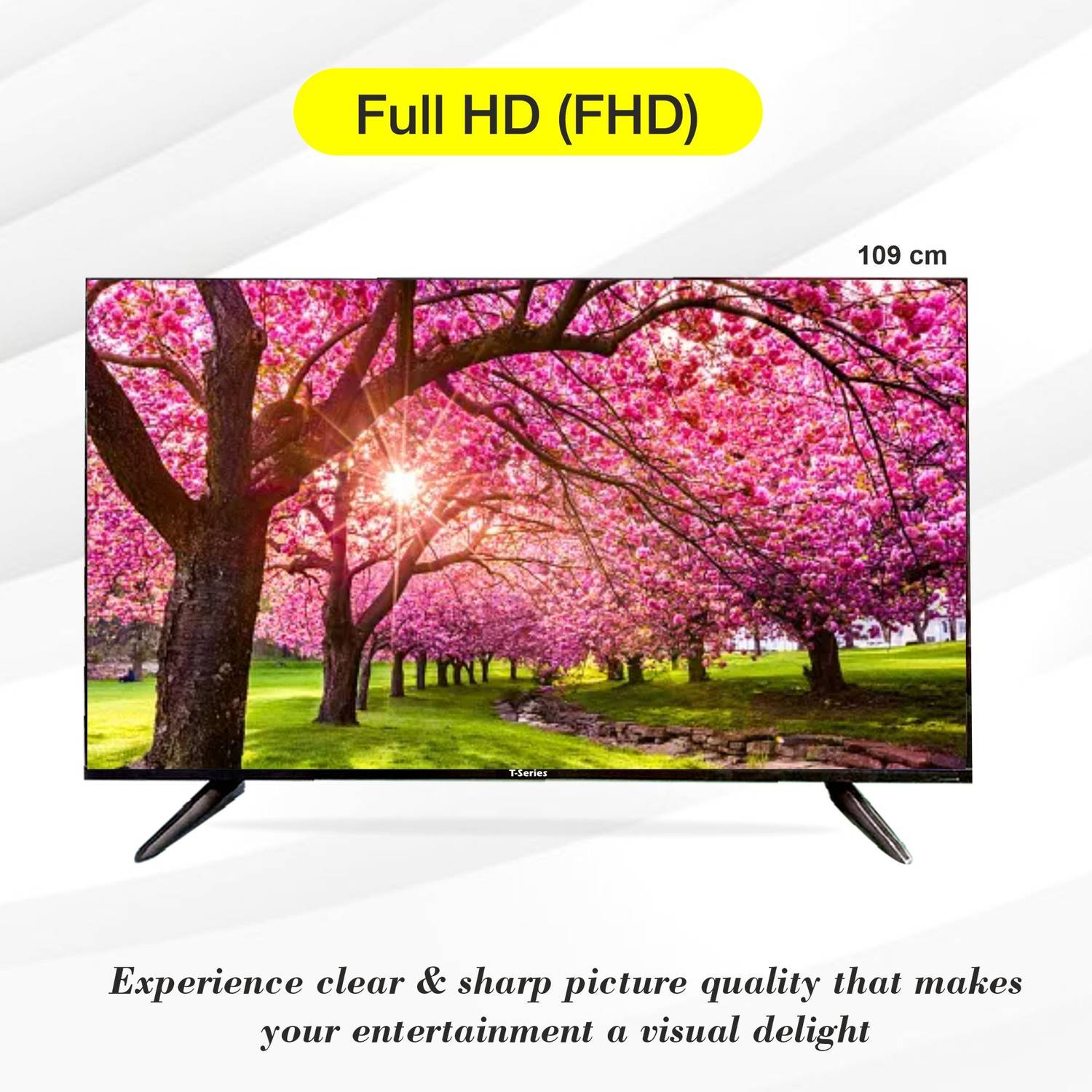 T-Series 109 cm (43 inch) Full HD 3D LED Smart Android TV with Warranty Card price history chart and lowest price