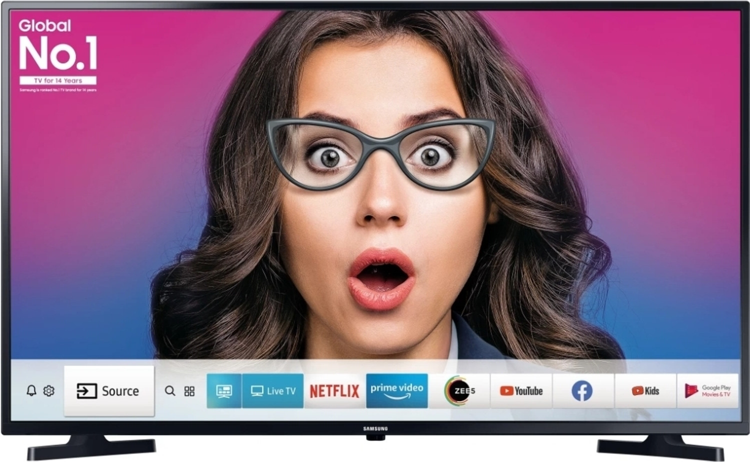 Image of Samsung 5 108 cm (43 inch) Full HD LED Smart Tizen TV