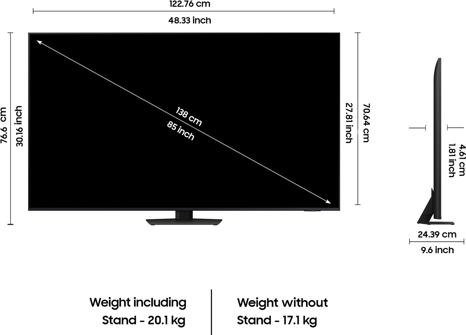 Image of Samsung 139.7 cm (55 inch) Ultra HD (4K) Neo QLED Smart Tizen TV with AI Technology (2024 Model)